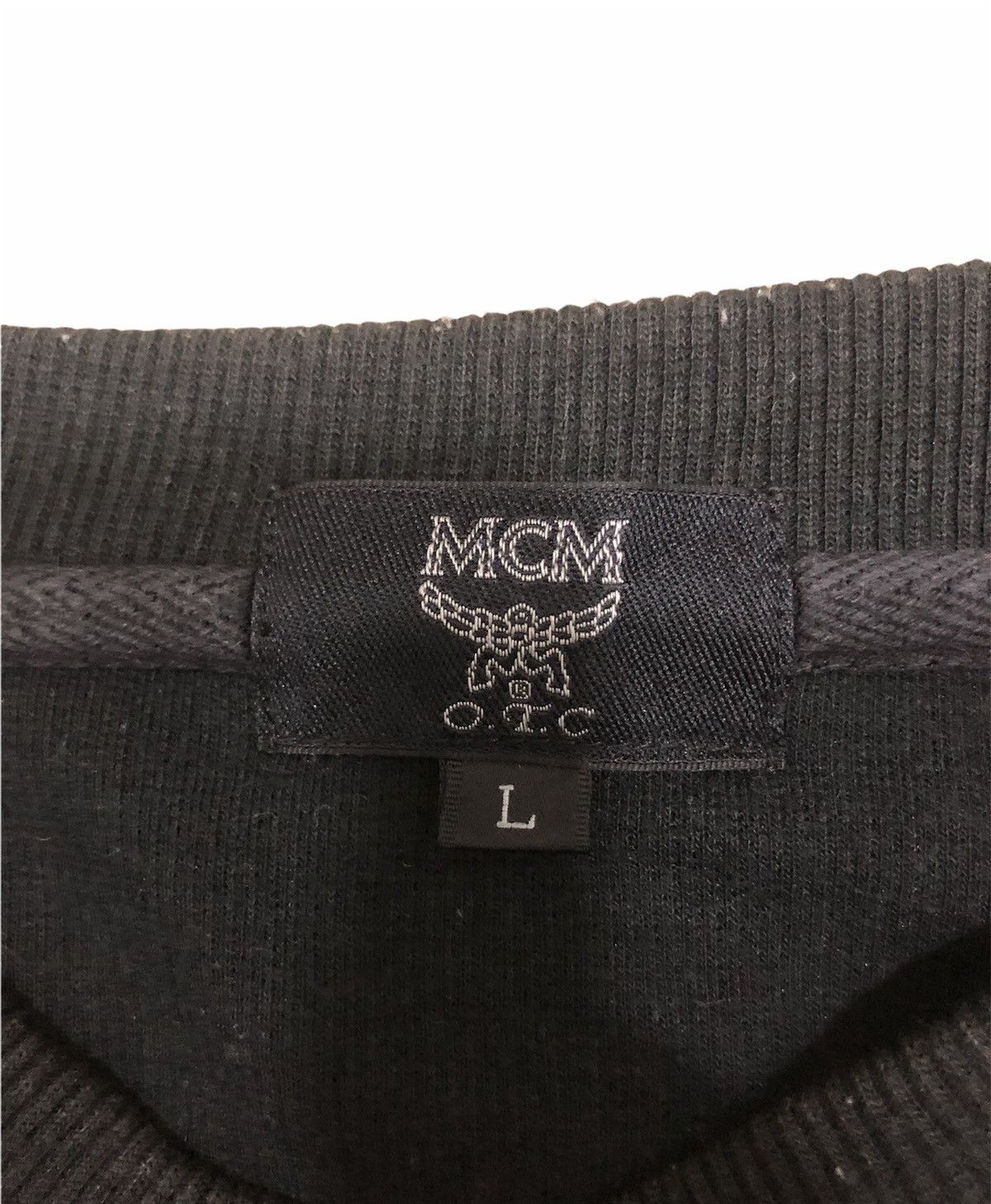 Designer × MCM × Vintage Vintage 90s mcm otc sweatshirt big logo Size US L / EU 52-54 / 3 - 7 Thumbnail