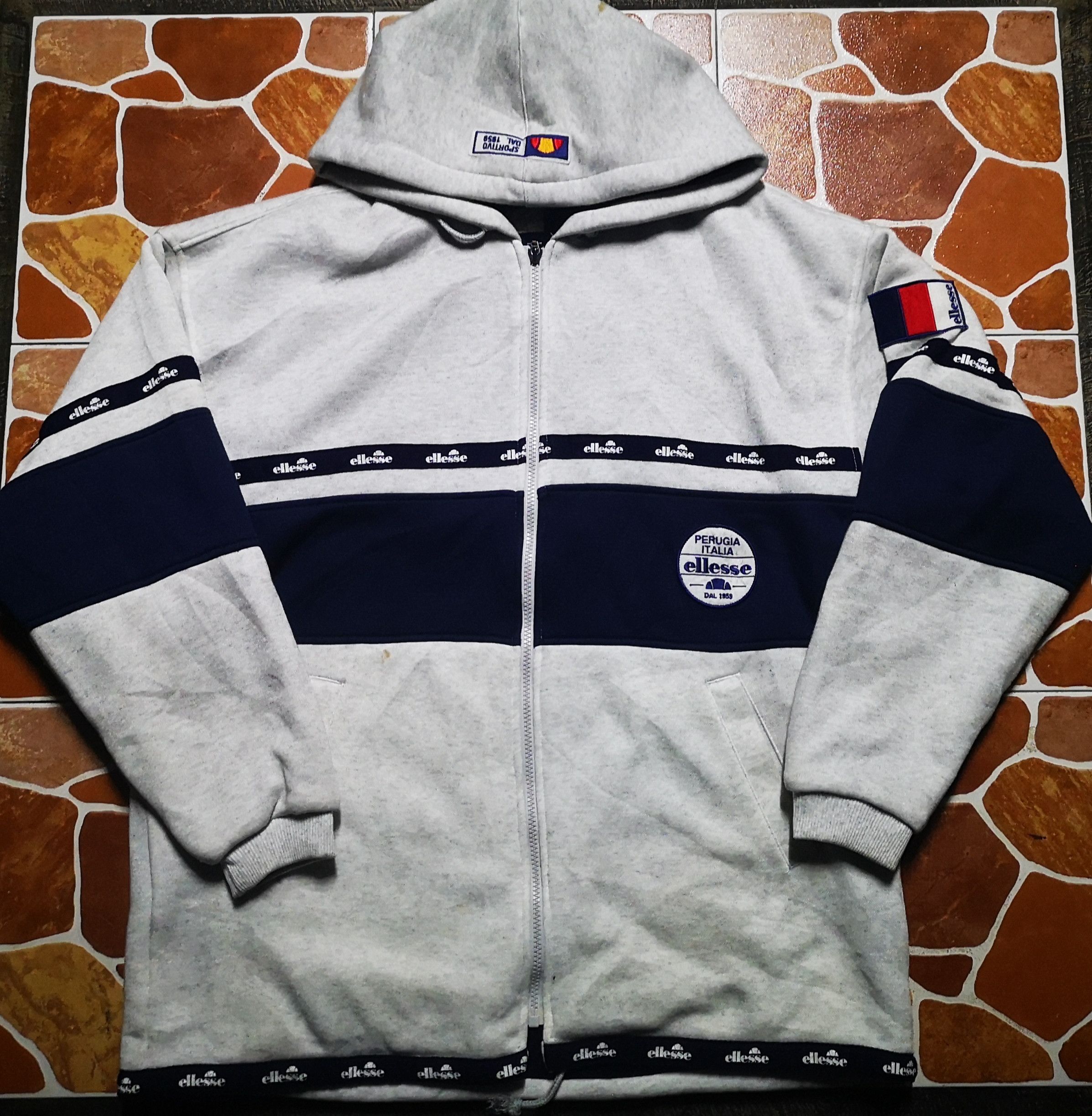 Ellesse Hoodie Fleece zipper