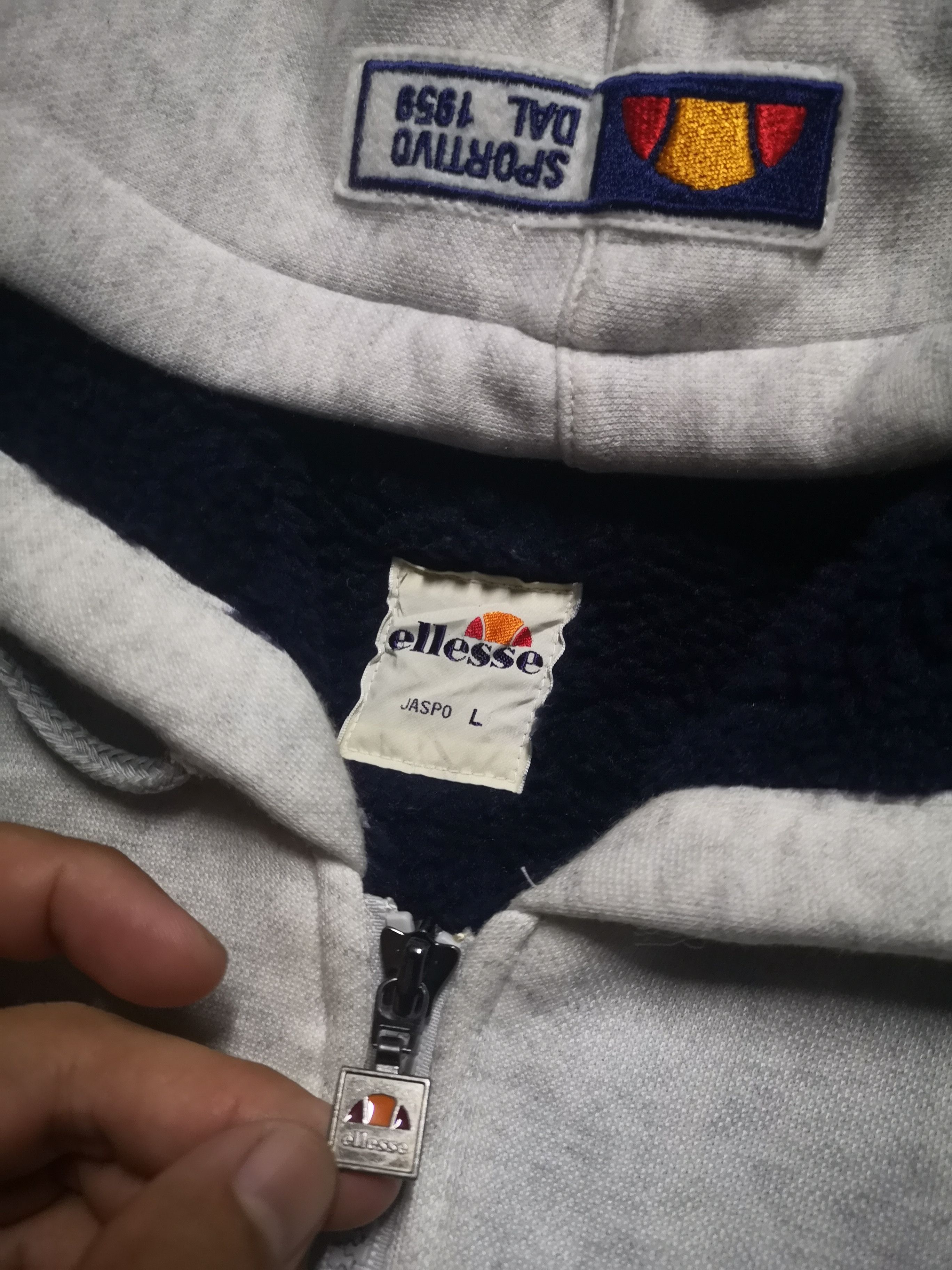 Ellesse Hoodie Fleece zipper