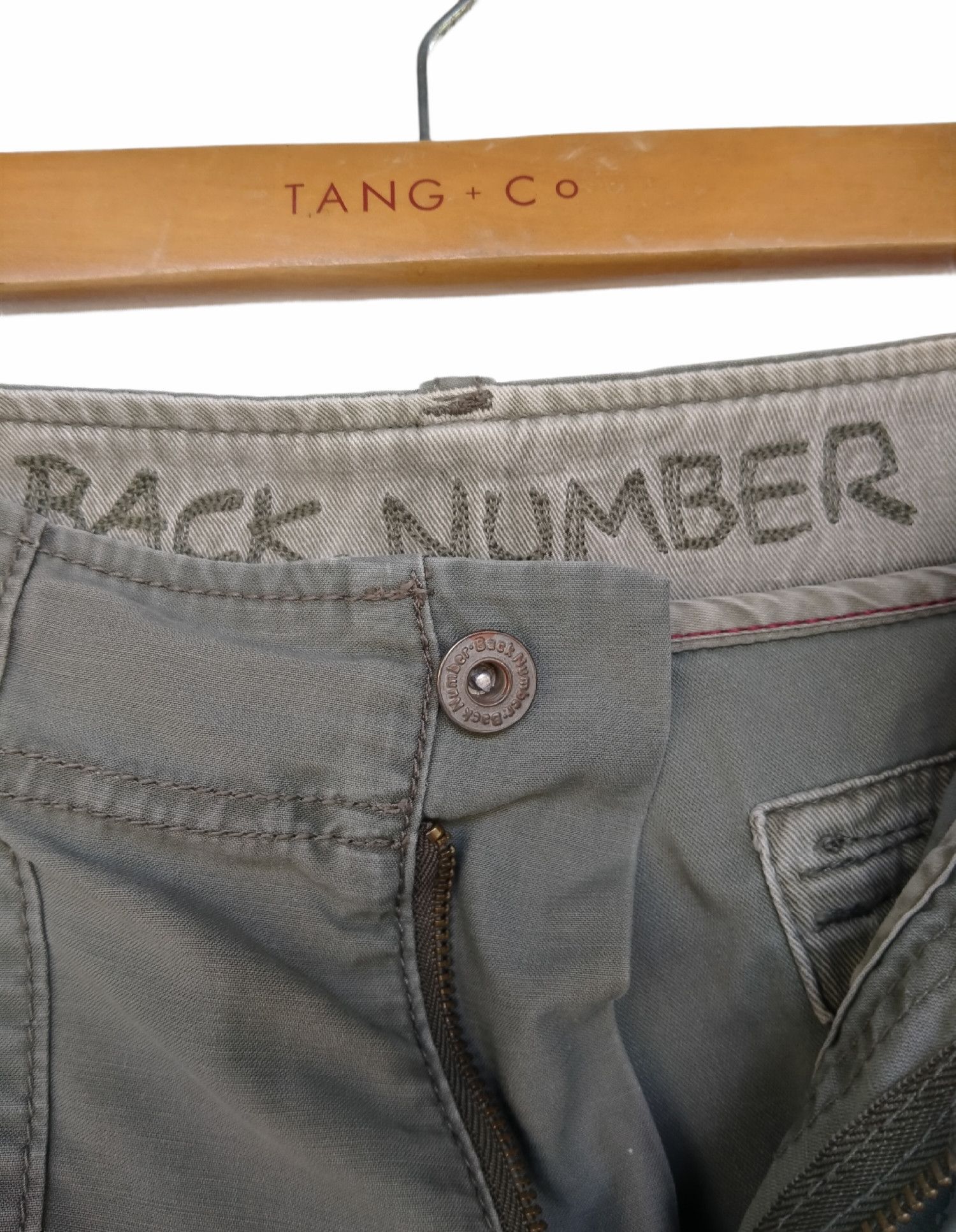 Japanese Brand Vintage Back Number Fatigue Easy Cargo Biker Trouser Pants Size US 32 / EU 48 - 14 Thumbnail