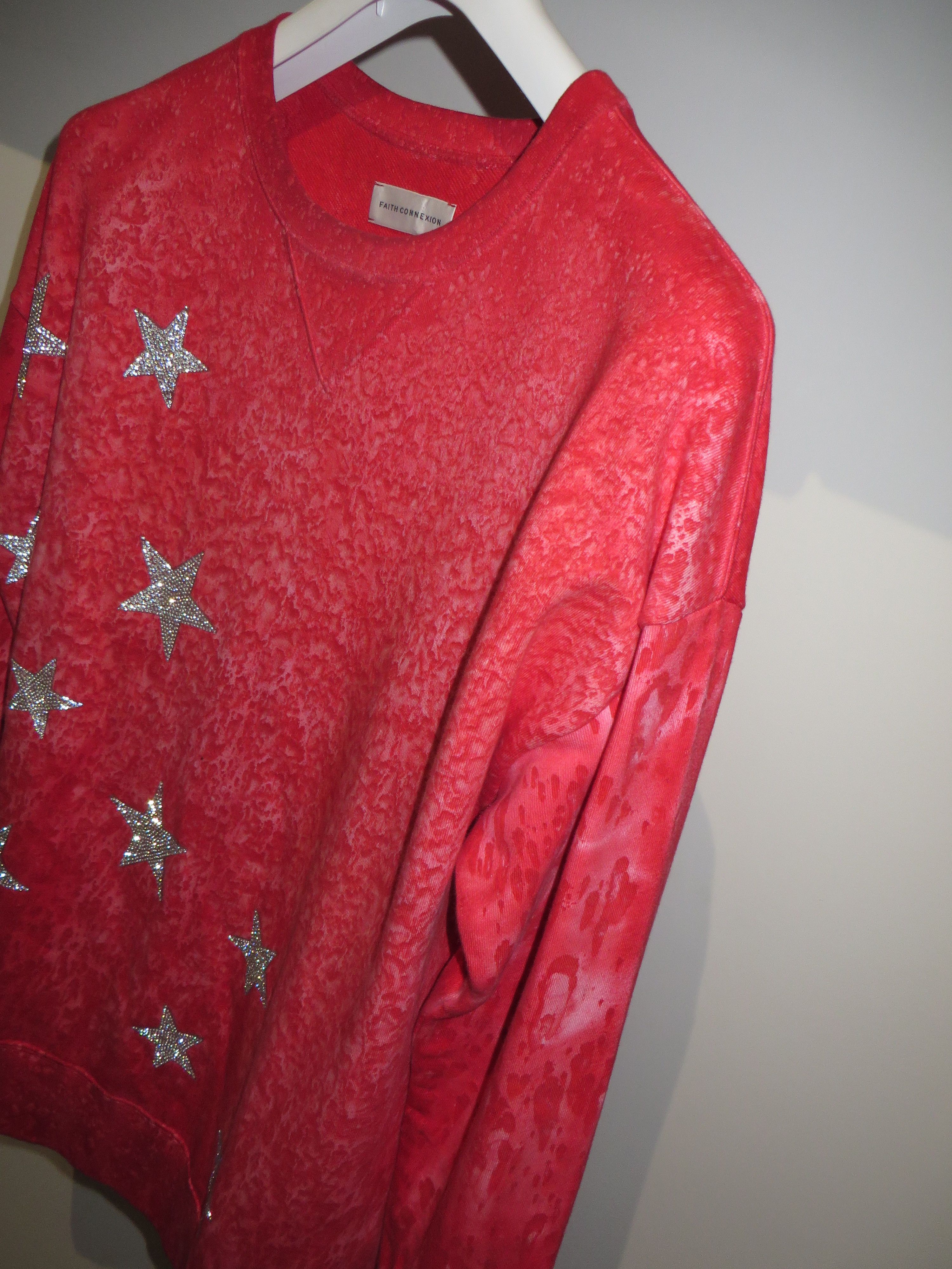 Faith Connexion SUPER RARE! Embellished stars tie dye sweatshirt Size US M / EU 48-50 / 2 - 3 Thumbnail