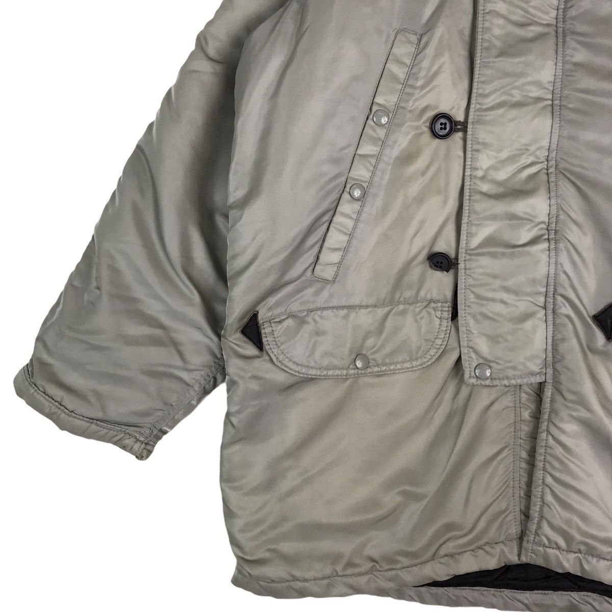 Vintage Vintage Parka Military Hoodie Zip Up Jacket Size US L / EU 52-54 / 3 - 2 Thumbnail