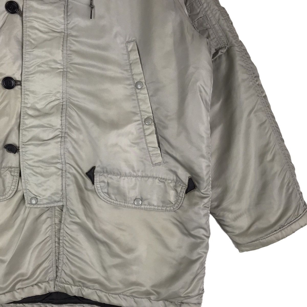Vintage Vintage Parka Military Hoodie Zip Up Jacket Size US L / EU 52-54 / 3 - 3 Thumbnail