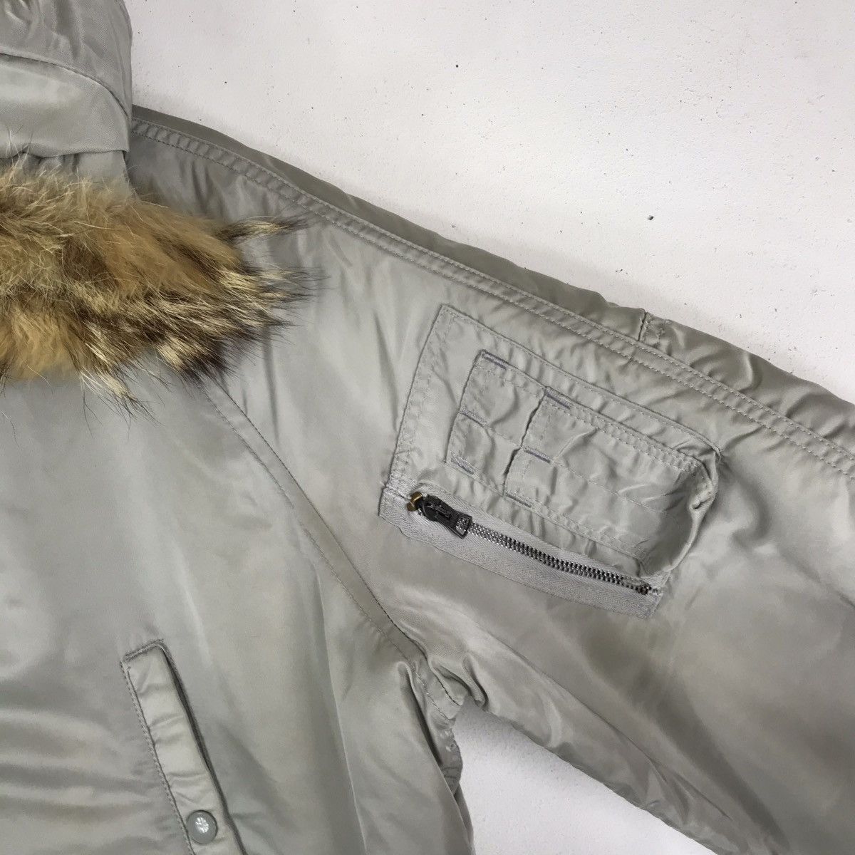 Vintage Vintage Parka Military Hoodie Zip Up Jacket Size US L / EU 52-54 / 3 - 5 Thumbnail