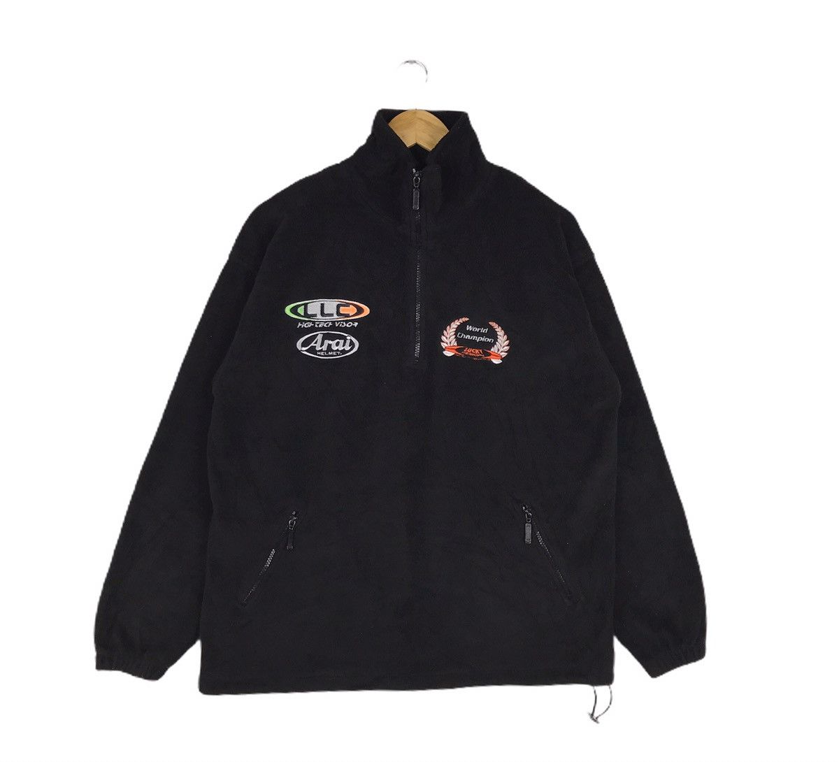 Vintage Vintage Lucky Design World Champion Arai Helmet LLC Jacket Size US M / EU 48-50 / 2 - 1 Thumbnail
