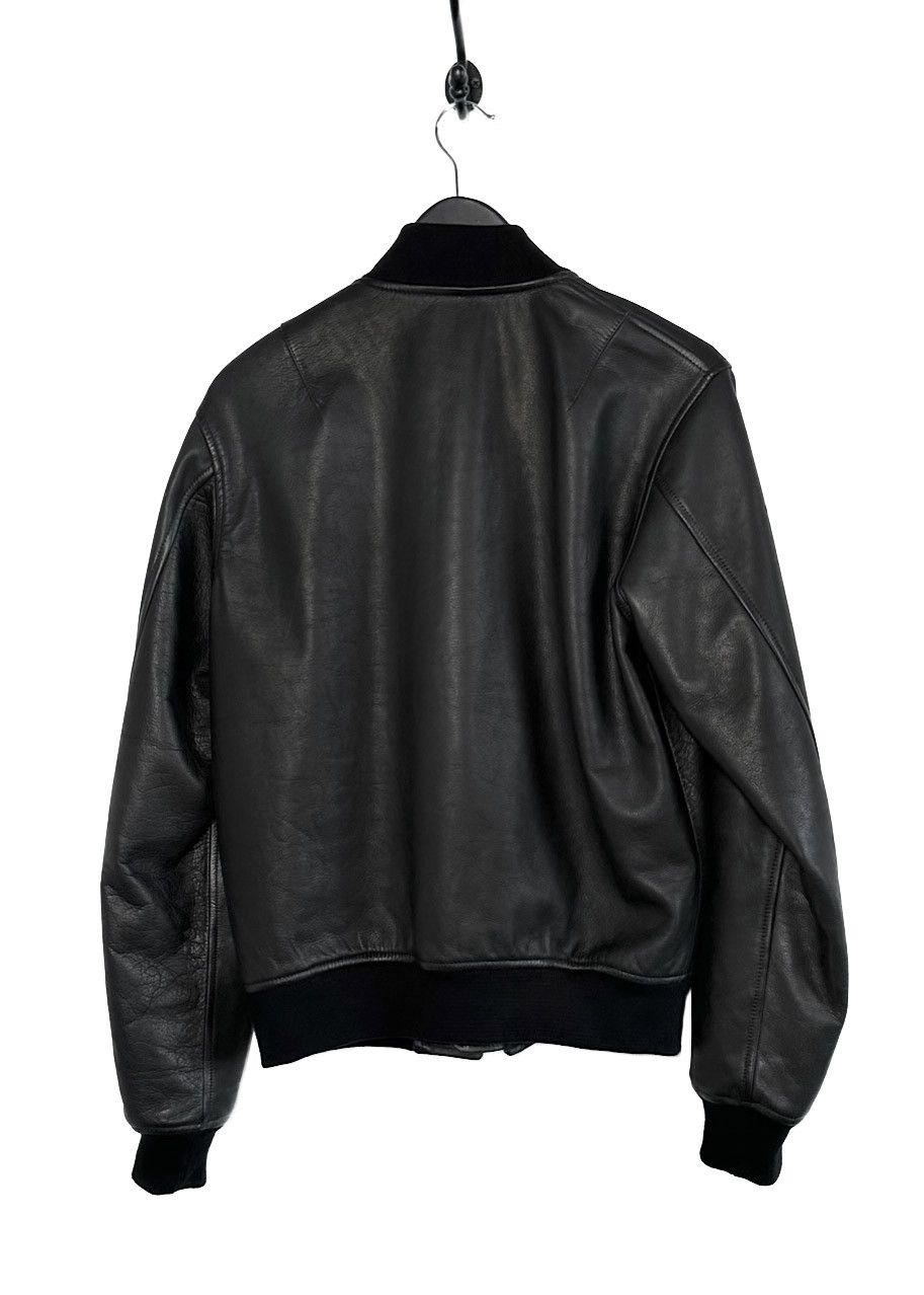 John Elliott John Elliott Black Leather Bogota Bomber Jacket Size US M / EU 48-50 / 2 - 4 Thumbnail