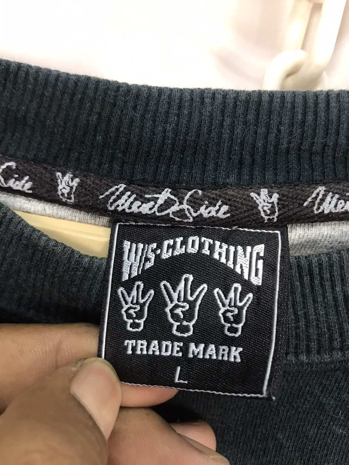 Japanese Brand West side printed sweatshirt by w/s clothing Size US L / EU 52-54 / 3 - 3 Thumbnail