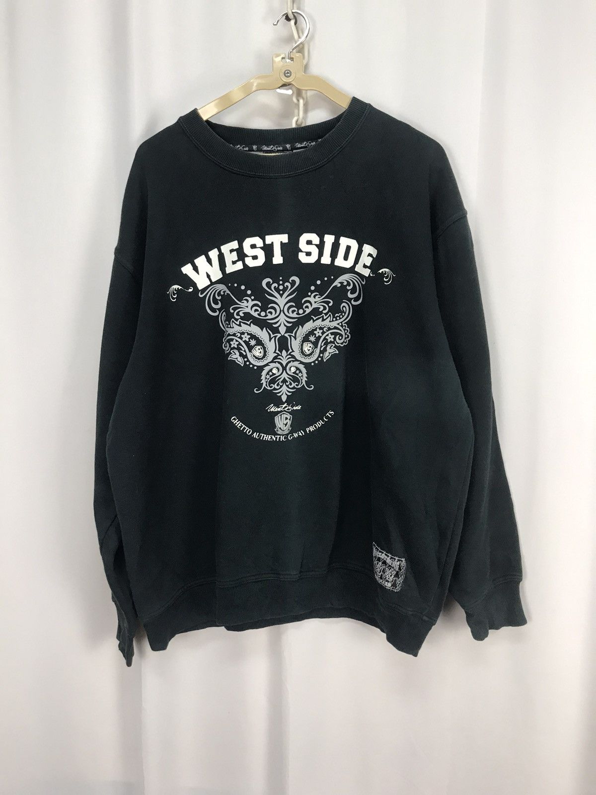 Japanese Brand West side printed sweatshirt by w/s clothing Size US L / EU 52-54 / 3 - 8 Thumbnail