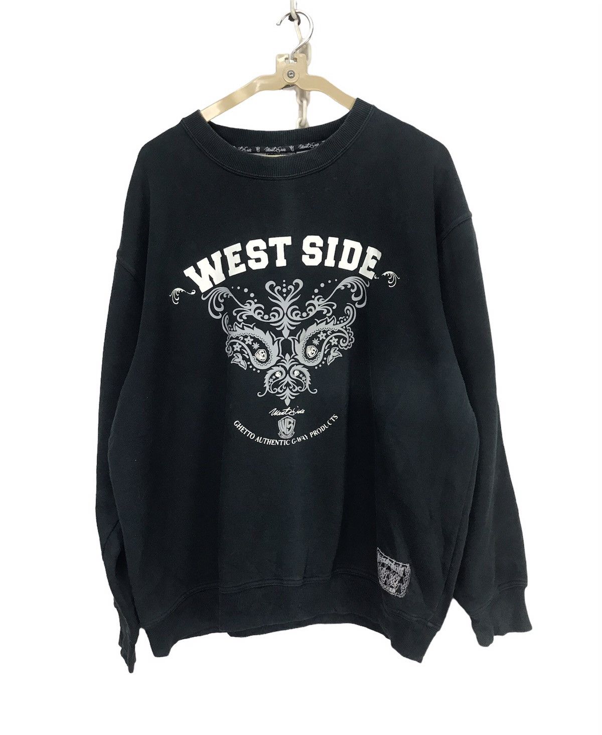 Japanese Brand West side printed sweatshirt by w/s clothing Size US L / EU 52-54 / 3 - 1 Thumbnail