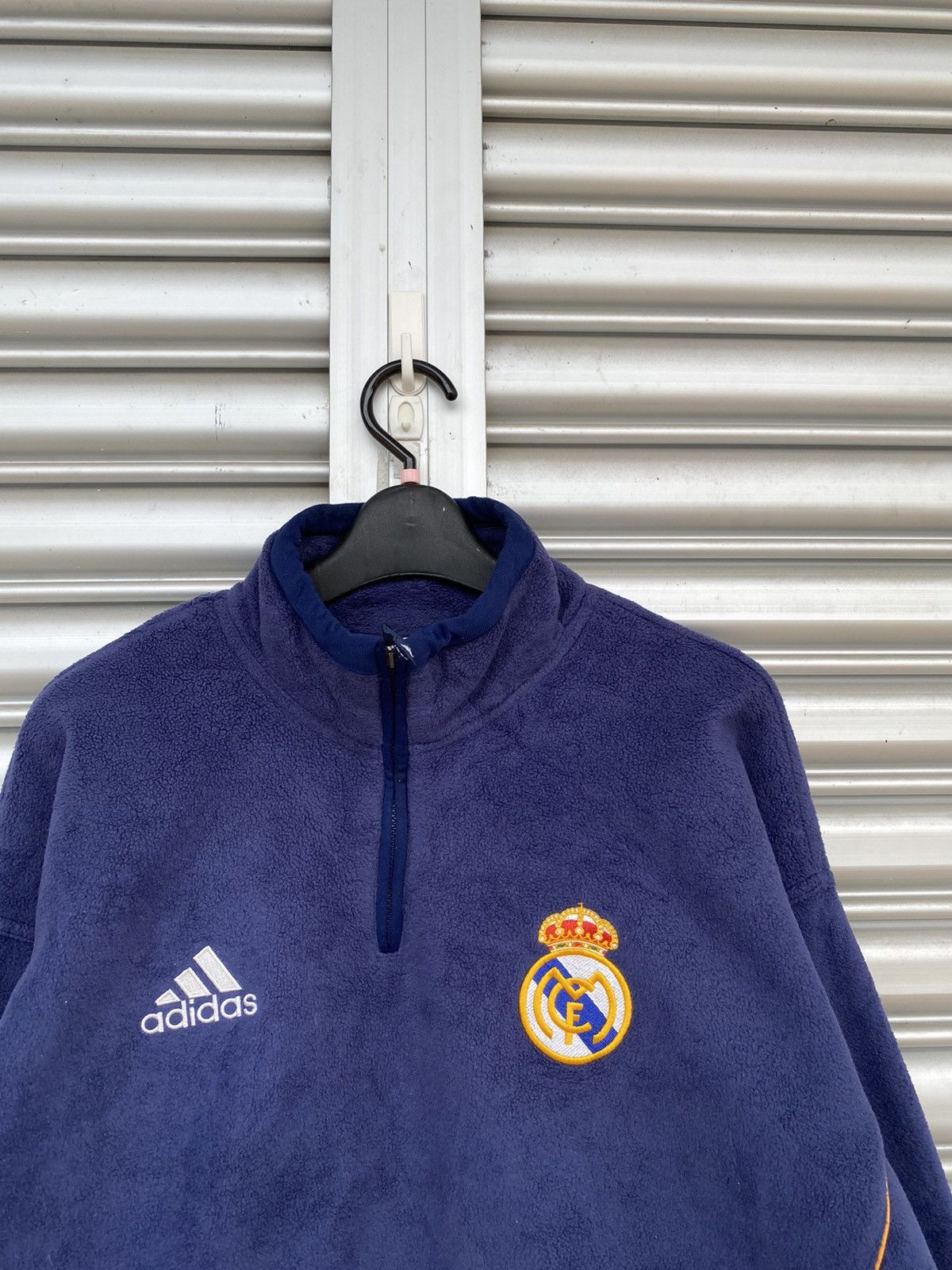 Adidas Adidas x real madrid fleece half zipper Size US L / EU 52-54 / 3 - 3 Thumbnail