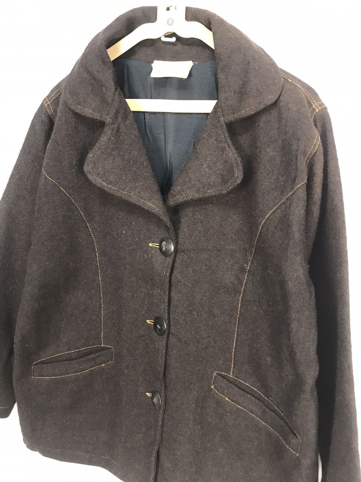 Other Wool double collar button up jacket by kat.man.doo Size US M / EU 48-50 / 2 - 5 Thumbnail