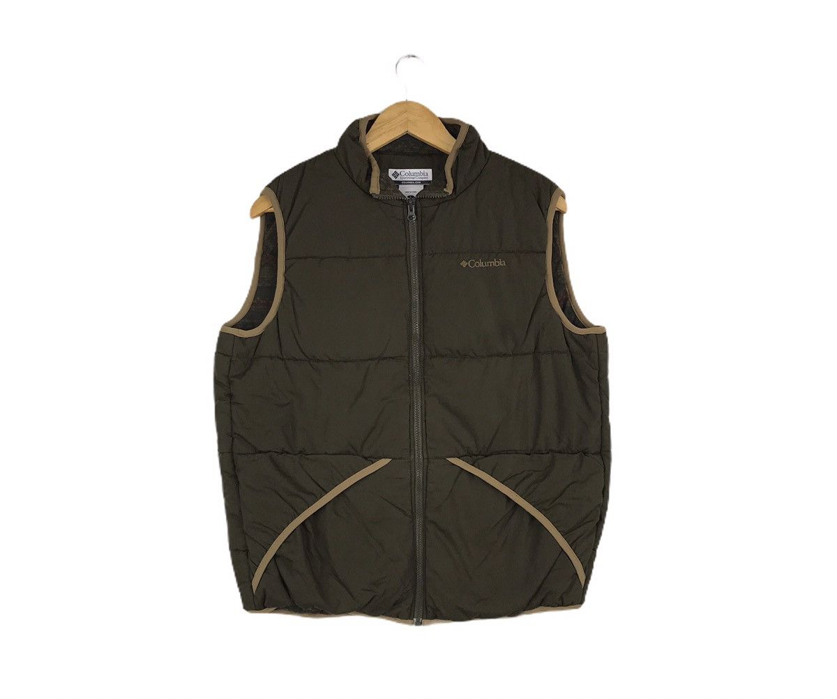 Columbia Vintage Columbia Sportswear Sleeveless Puffer Zipper Jacket Size US L / EU 52-54 / 3 - 1 Thumbnail