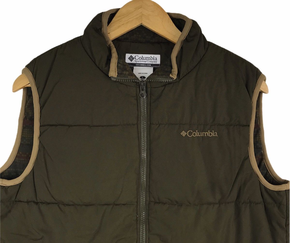 Columbia Vintage Columbia Sportswear Sleeveless Puffer Zipper Jacket Size US L / EU 52-54 / 3 - 2 Thumbnail
