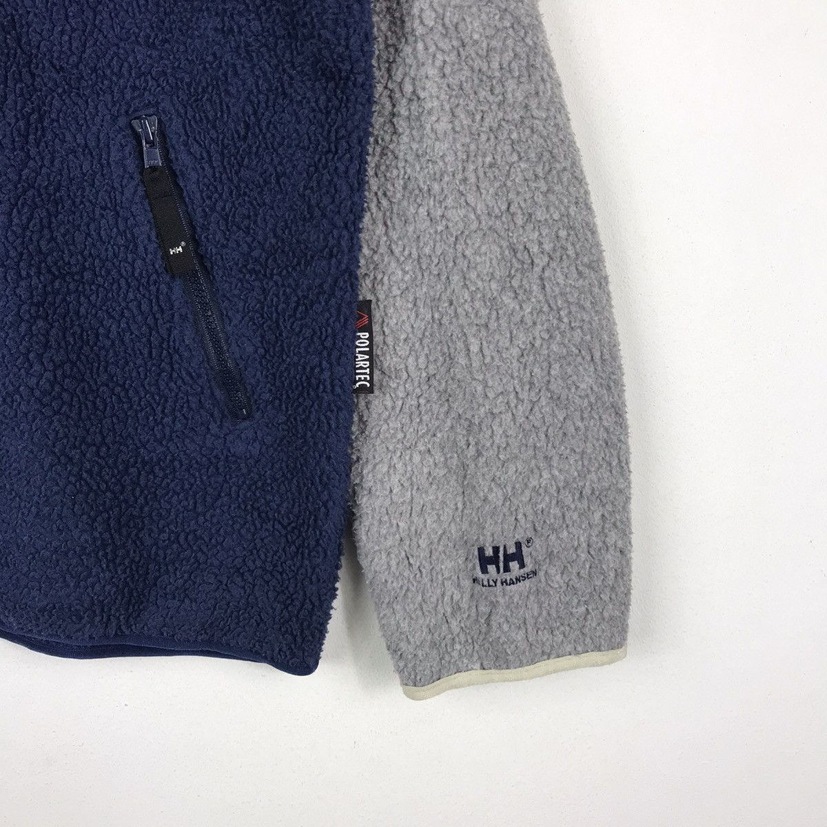 Helly Hansen Vintage 90s Helly Hansen Polartec Fleece Zipper Jacket Size US L / EU 52-54 / 3 - 3 Thumbnail