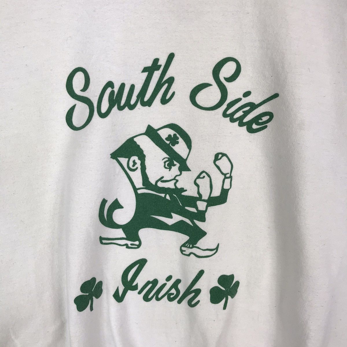 Gildan Vintage 00s South Side Irish Sweatshirt Pullover Jumper Size US XL / EU 56 / 4 - 2 Thumbnail