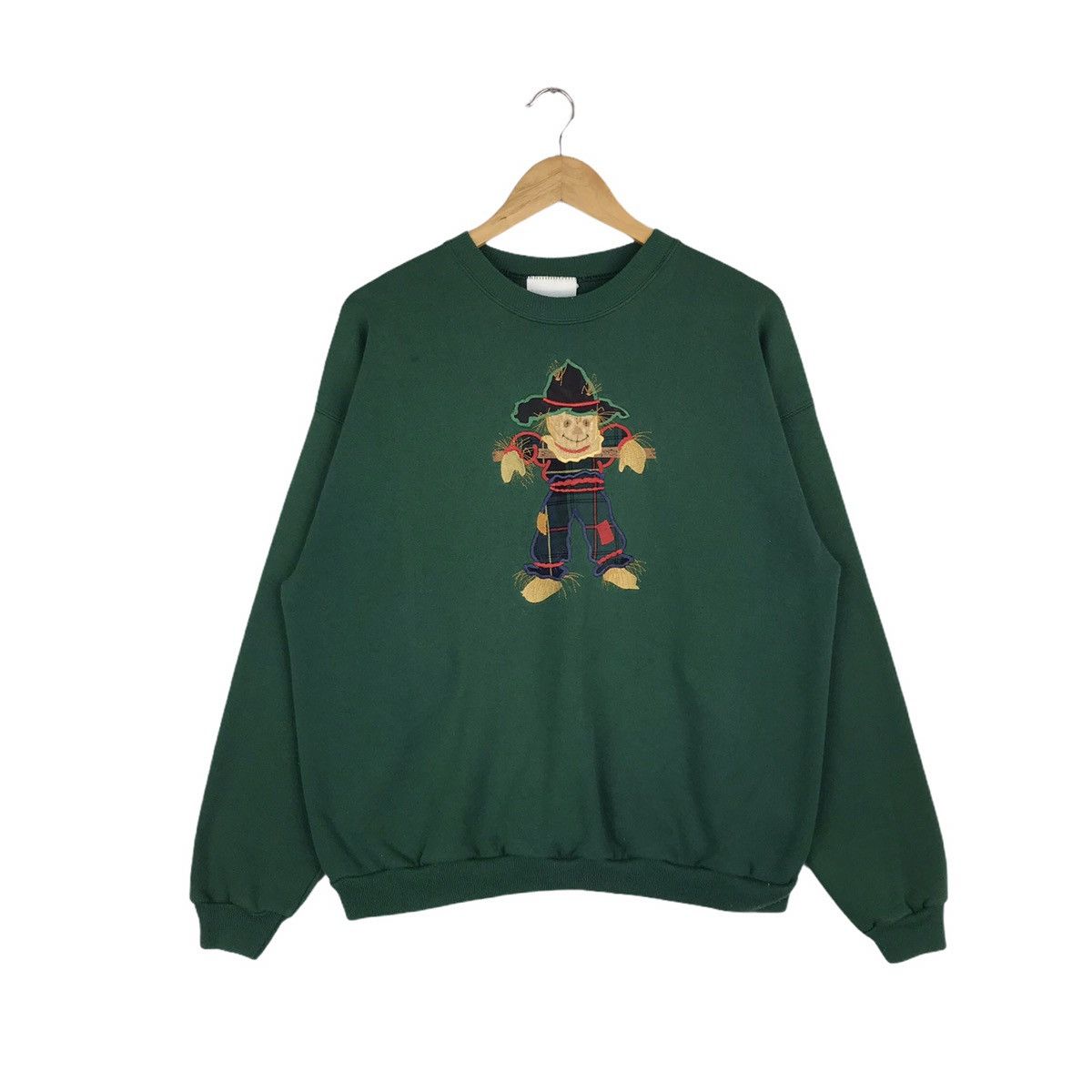 Vintage Vintage Puppeteer Logo-Embroidery Patchwork Sweatshirt Size US L / EU 52-54 / 3 - 1 Thumbnail