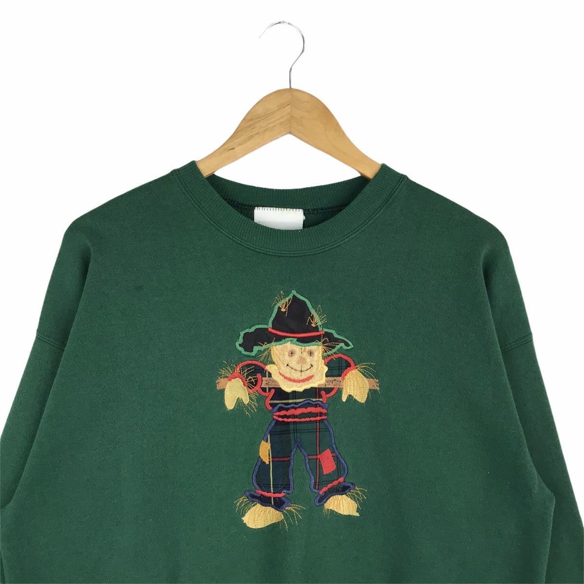 Vintage Vintage Puppeteer Logo-Embroidery Patchwork Sweatshirt Size US L / EU 52-54 / 3 - 2 Thumbnail