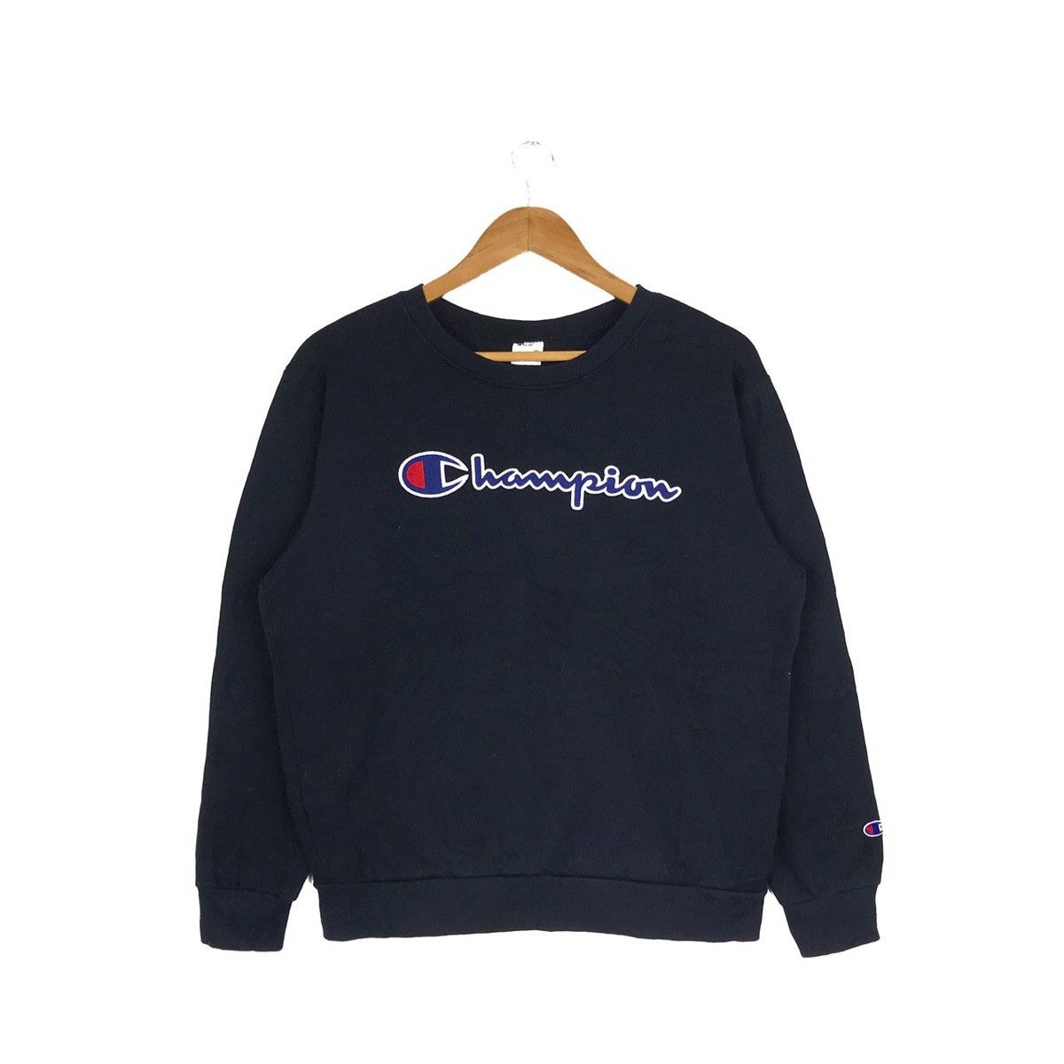 Champion Vintage Champion Spell Out Embroided Sweatshirt Size US M / EU 48-50 / 2 - 1 Thumbnail