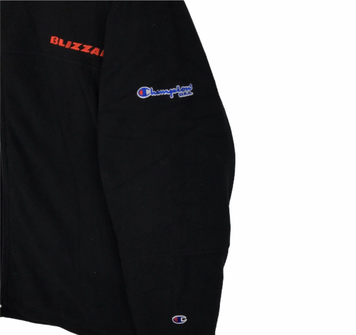 Champion × Vintage Champion x Blizzak x Bridgestone Fleece Zipper Jacket Size US L / EU 52-54 / 3 - 2 Thumbnail
