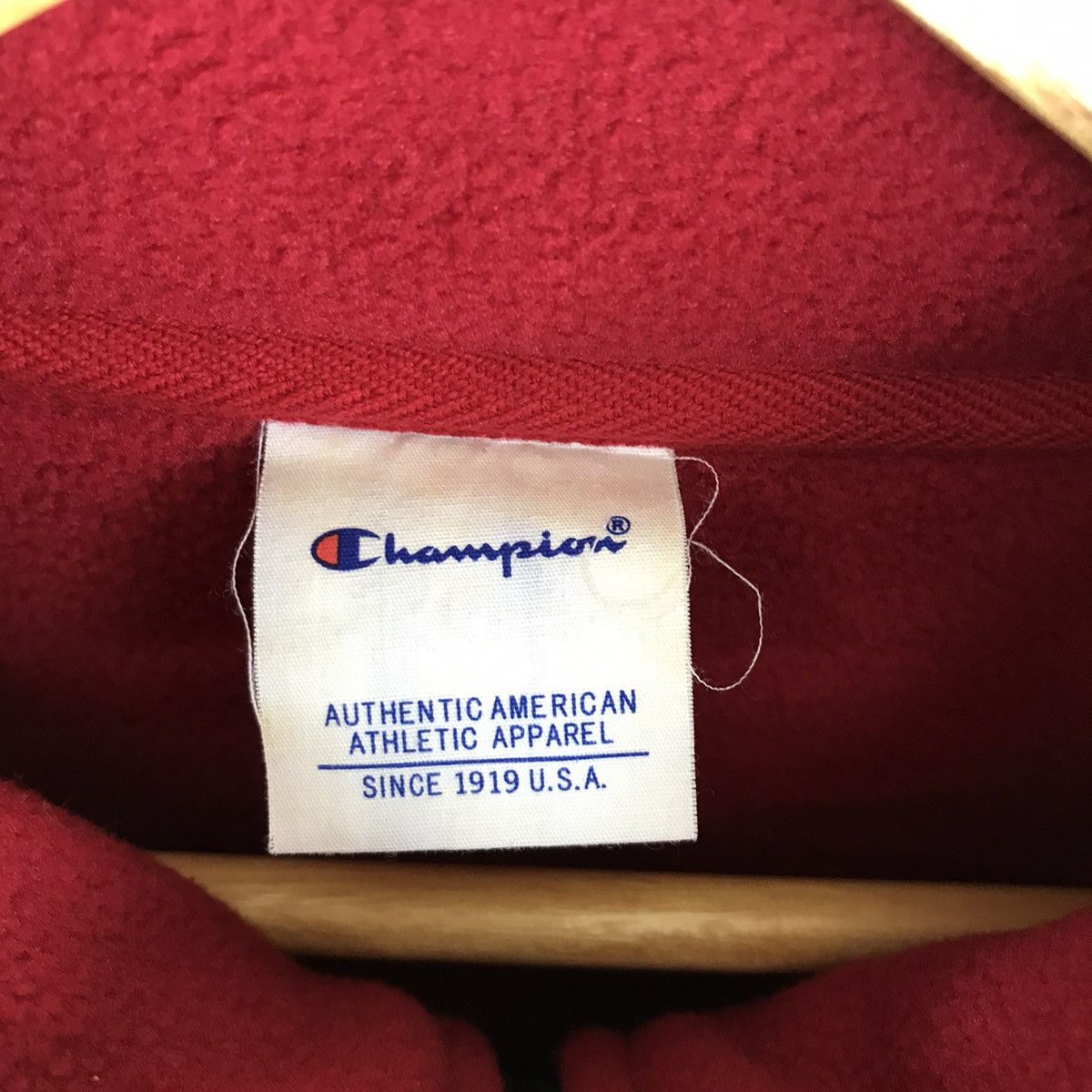 Champion × Vintage Champion x Blizzak x Bridgestone Fleece Zipper Jacket Size US L / EU 52-54 / 3 - 5 Thumbnail