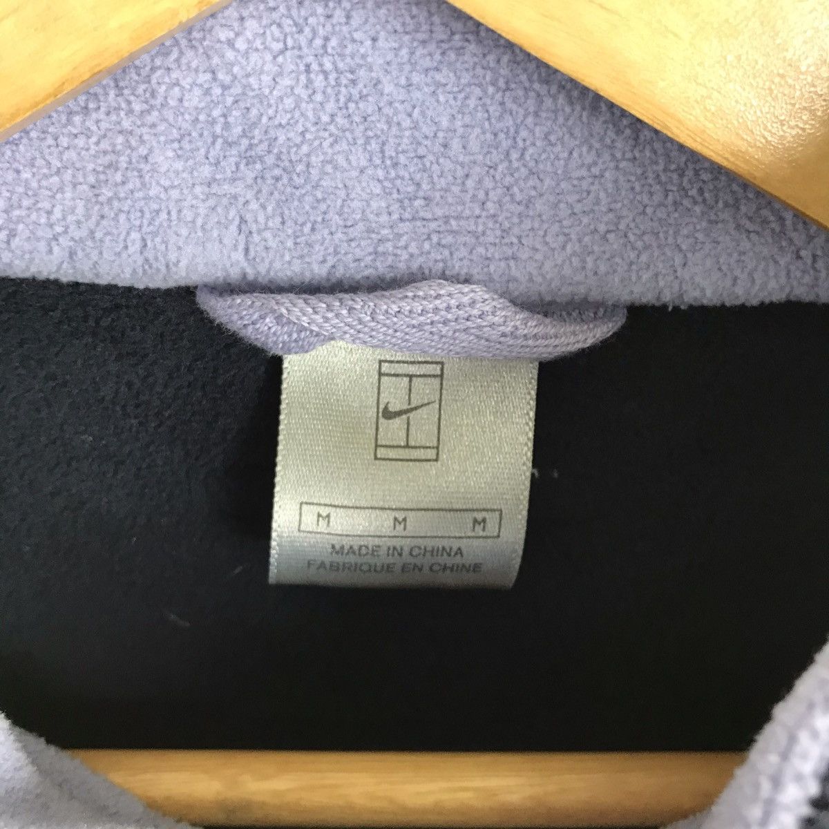 Nike Vintage Essential Nike Challenge Court Zipper Fleece Jacket Size US M / EU 48-50 / 2 - 6 Thumbnail