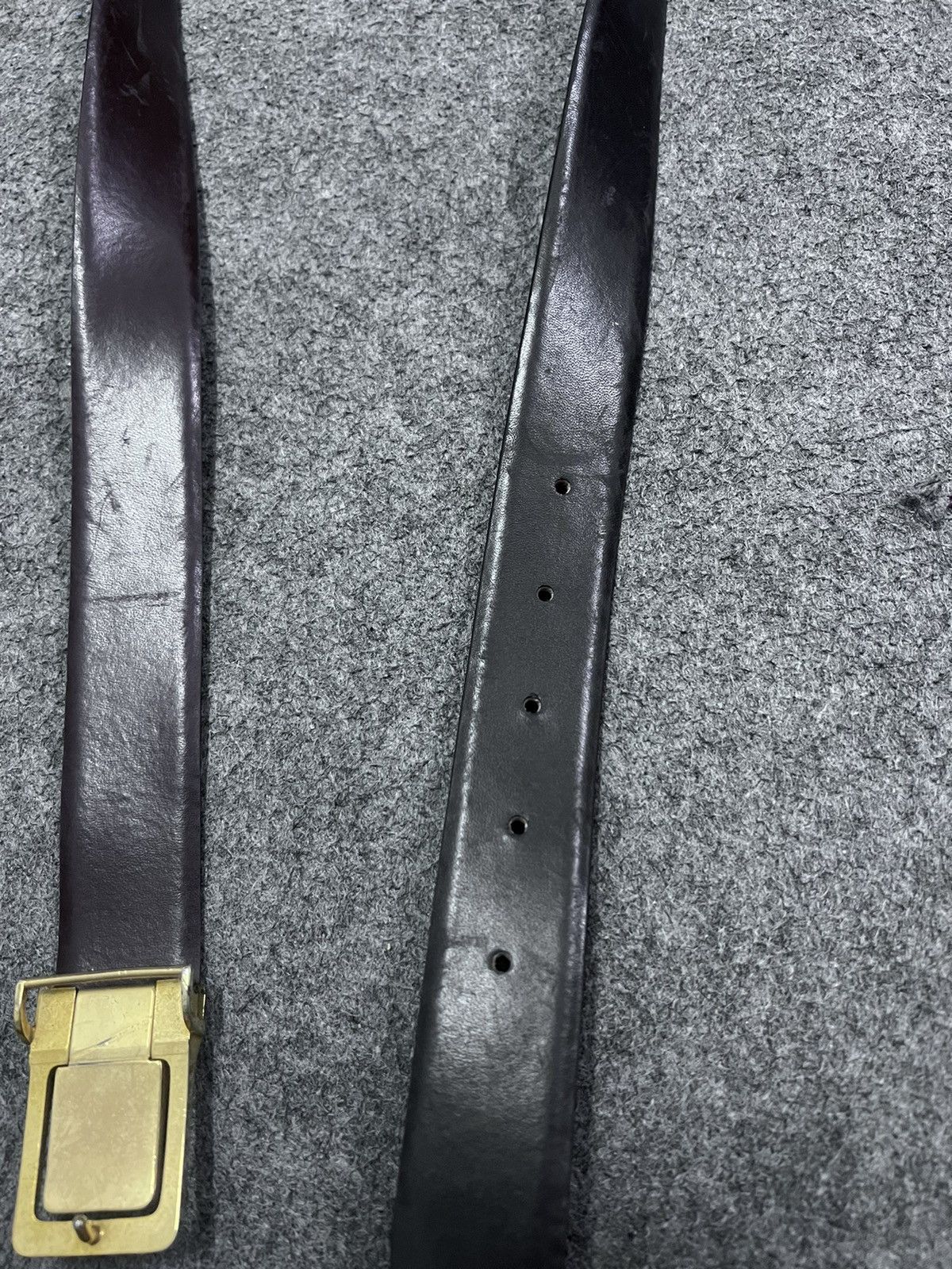 Christian Dior Monsieur × Dior × Vintage OG‼️VINTAGE LEATHER CD BELT MADE IN SPAIN Size ONE SIZE - 5 Thumbnail