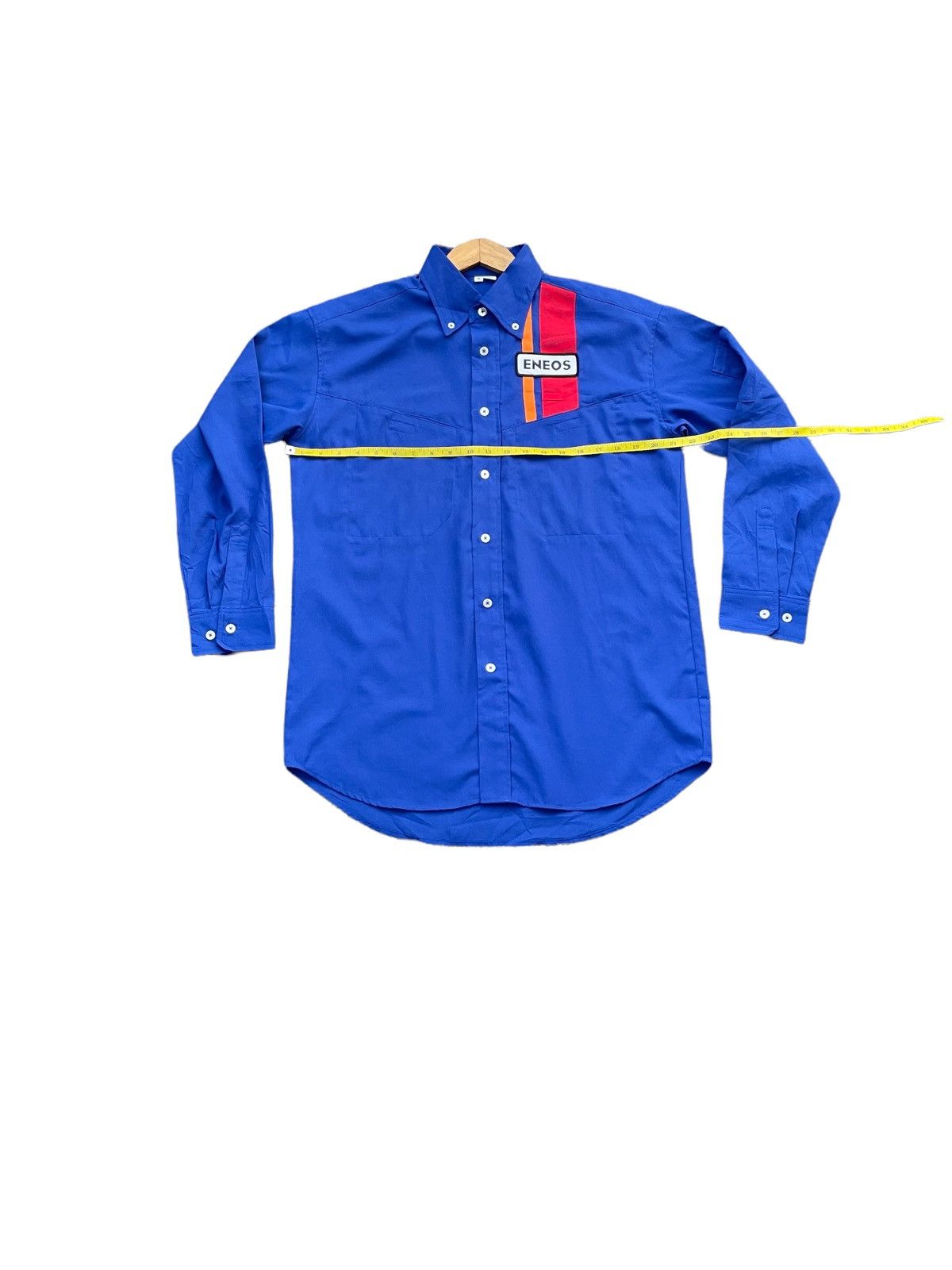 Japanese Brand Vintage Eneos Work Shirt Size US M / EU 48-50 / 2 - 2 Thumbnail