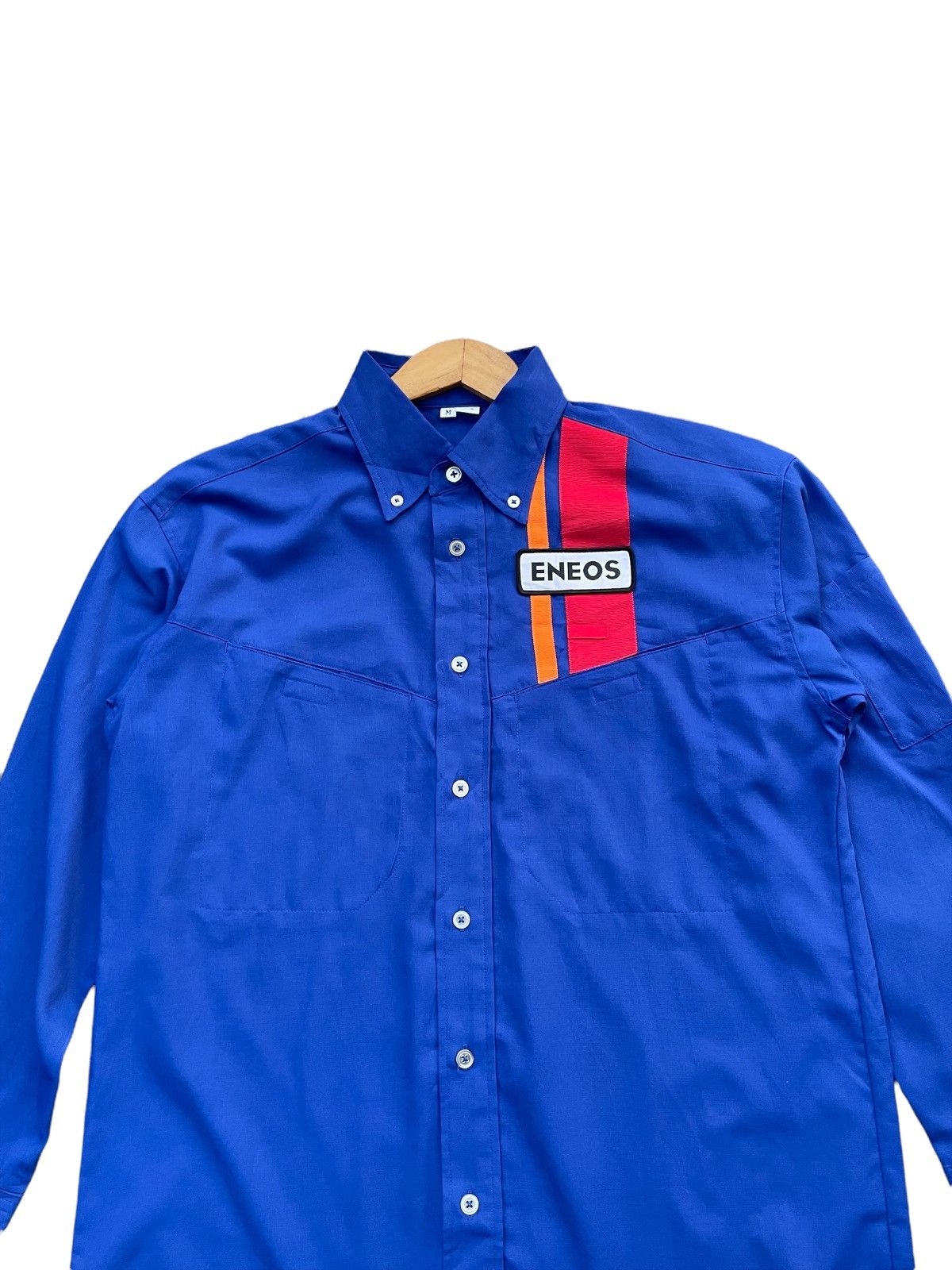 Japanese Brand Vintage Eneos Work Shirt Size US M / EU 48-50 / 2 - 5 Thumbnail