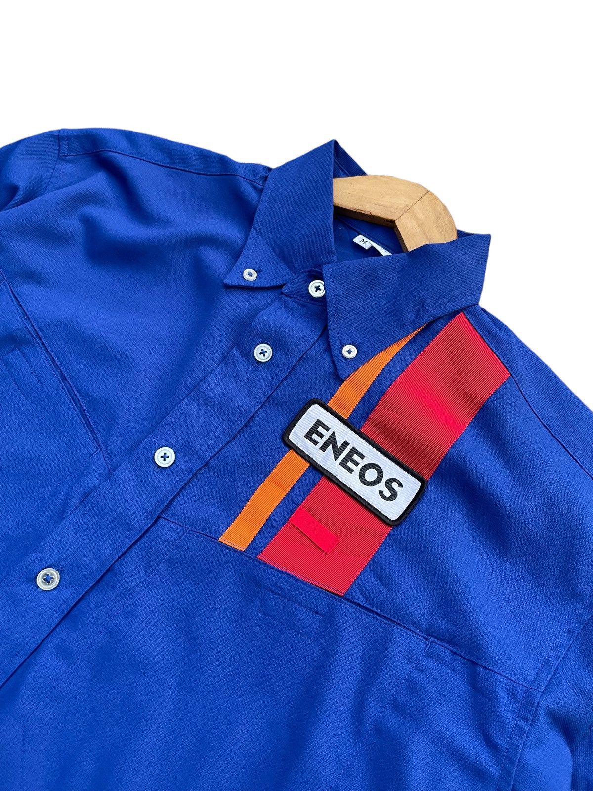 Japanese Brand Vintage Eneos Work Shirt Size US M / EU 48-50 / 2 - 6 Thumbnail