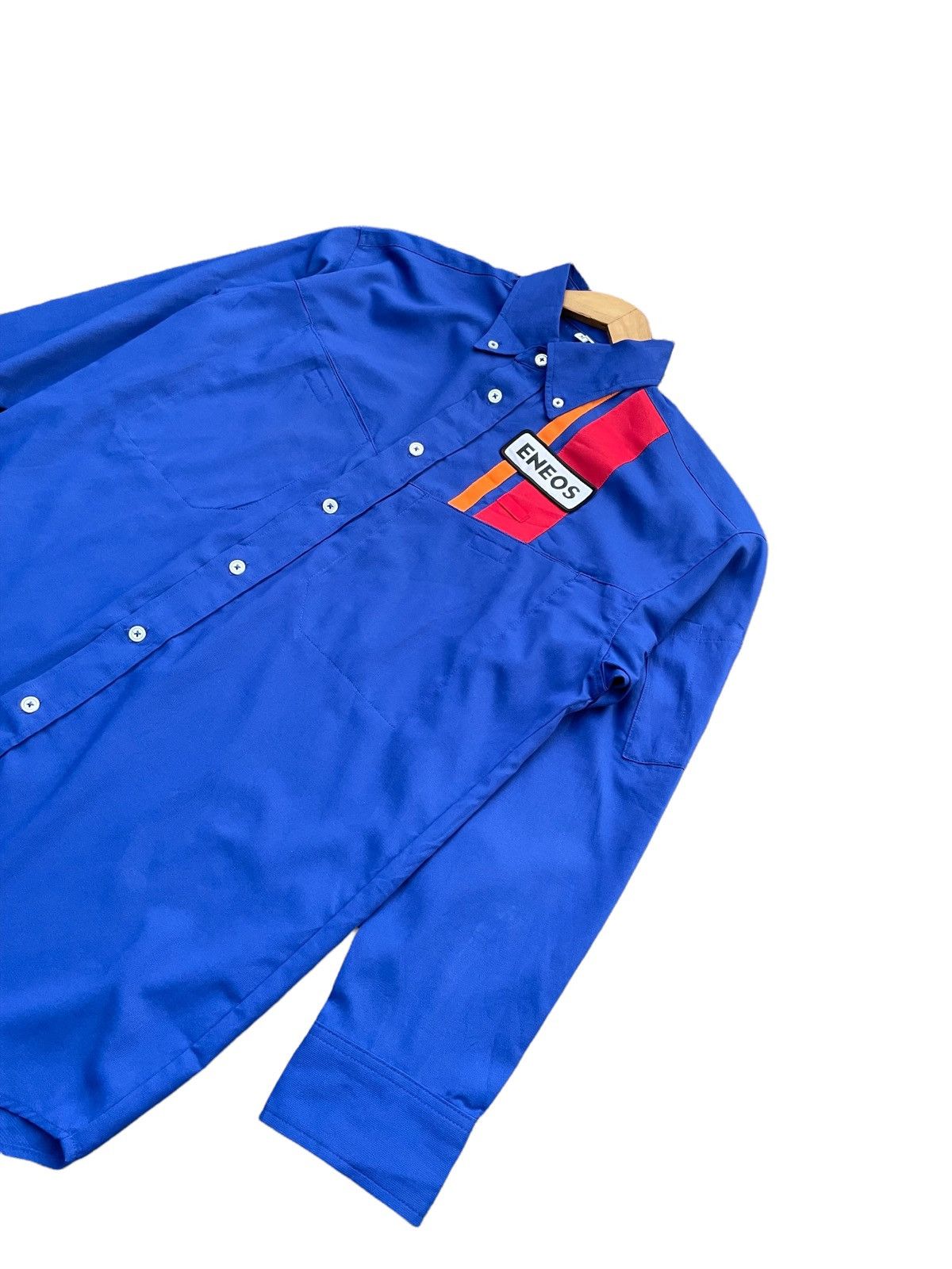 Japanese Brand Vintage Eneos Work Shirt Size US M / EU 48-50 / 2 - 4 Thumbnail