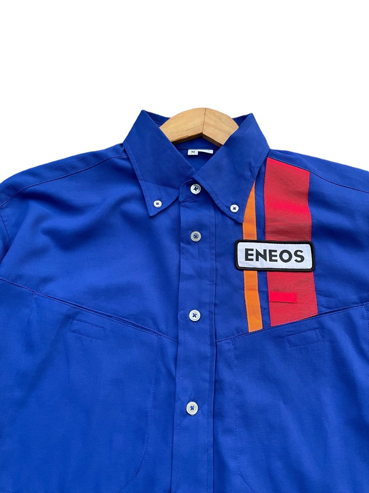 Japanese Brand Vintage Eneos Work Shirt Size US M / EU 48-50 / 2 - 7 Thumbnail