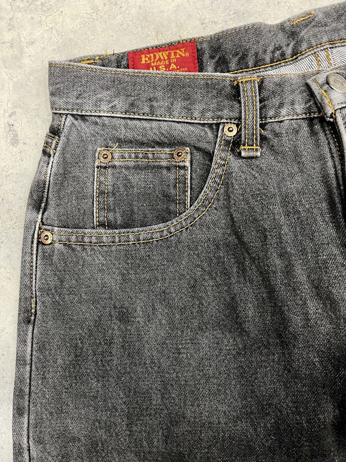 Edwin × Vintage VINTAGE EDWIN MADE IN USA 5 POCKET SIZE30x32 Size US 30 / EU 46 - 5 Thumbnail