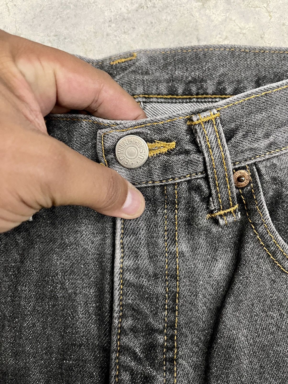 Edwin × Vintage VINTAGE EDWIN MADE IN USA 5 POCKET SIZE30x32 Size US 30 / EU 46 - 7 Thumbnail