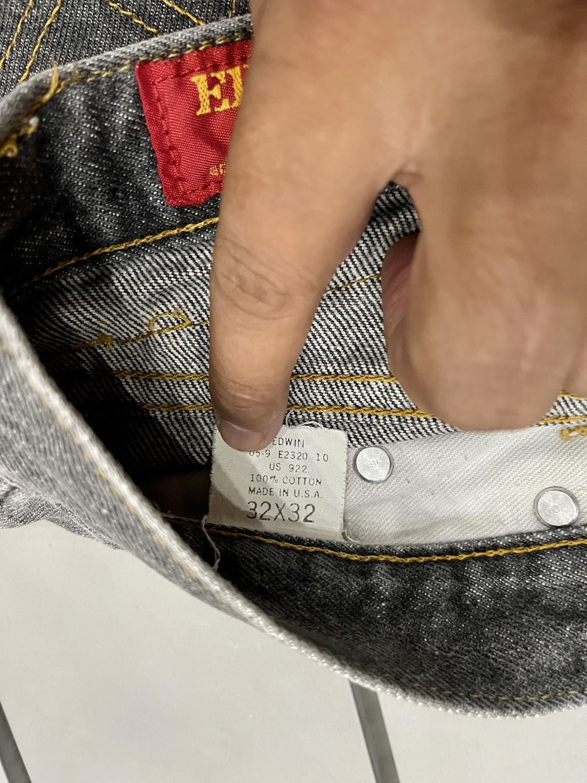 Edwin × Vintage VINTAGE EDWIN MADE IN USA 5 POCKET SIZE30x32 Size US 30 / EU 46 - 16 Thumbnail