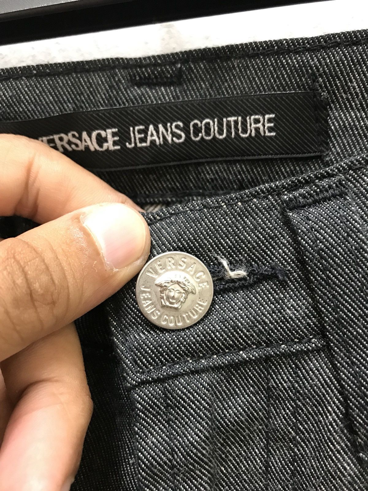 Versace Made in Italy Versace Jeans Couture Thin Denim Slim Size US 28 / EU 44 - 7 Thumbnail