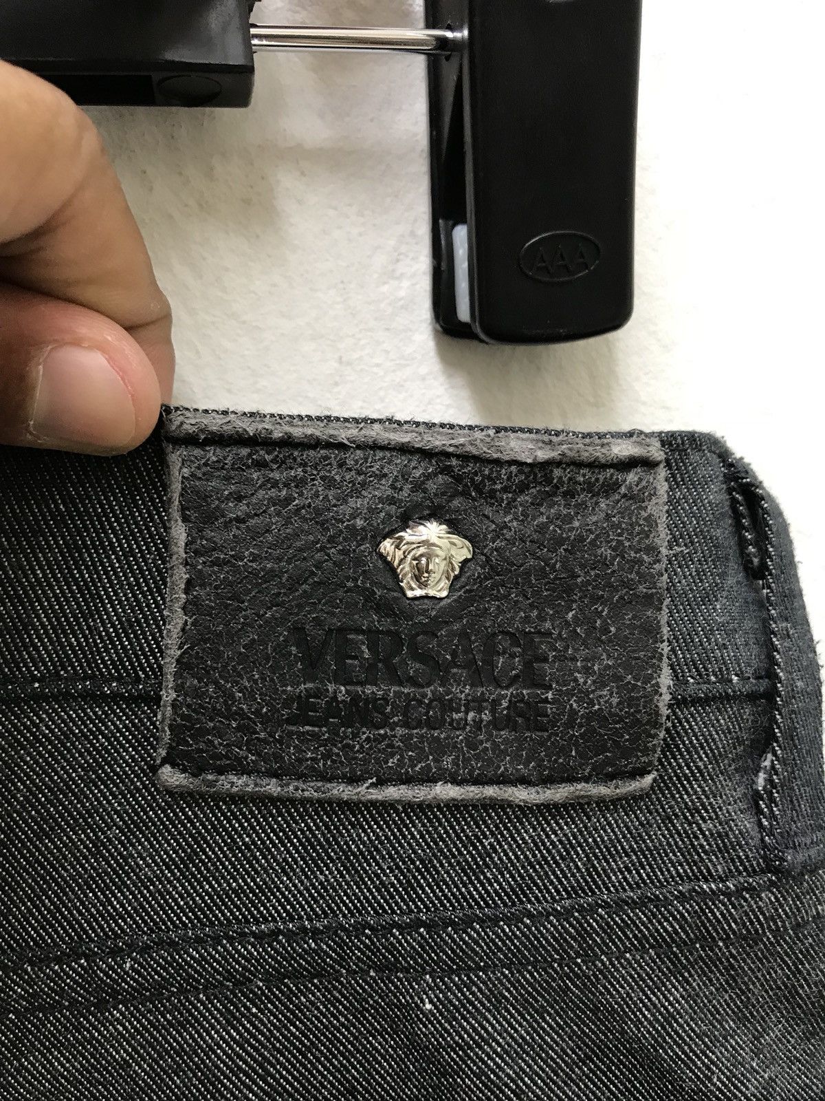 Versace Made in Italy Versace Jeans Couture Thin Denim Slim Size US 28 / EU 44 - 11 Thumbnail