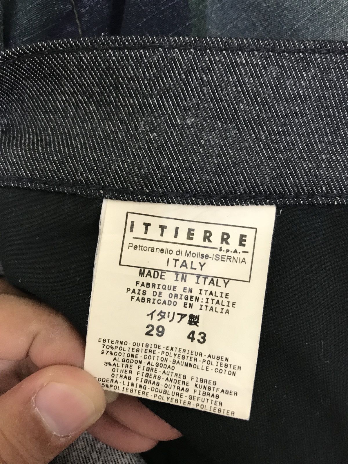 Versace Made in Italy Versace Jeans Couture Thin Denim Slim Size US 28 / EU 44 - 12 Thumbnail