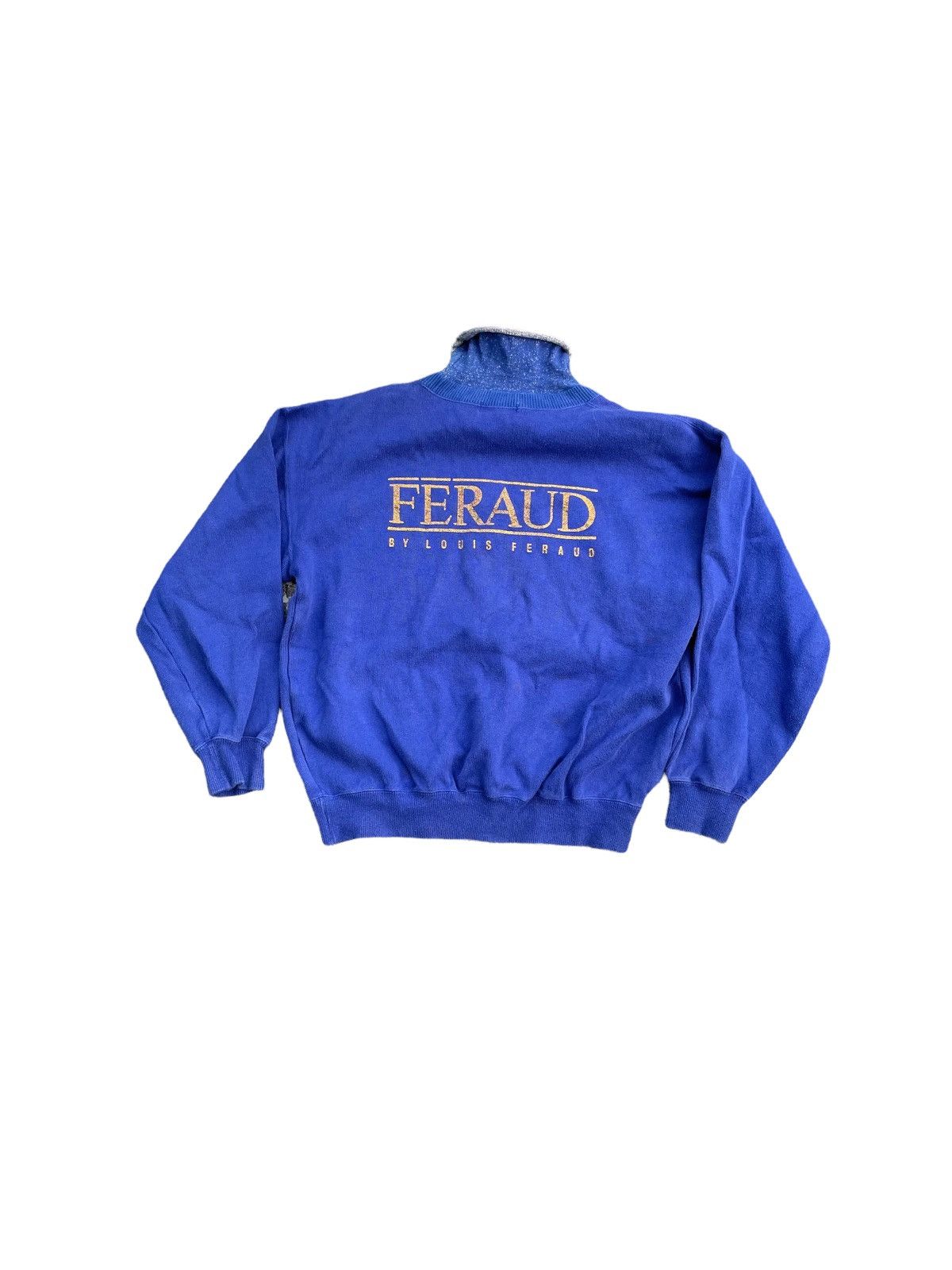 Louis Feraud Vintage Louis Feraud Turtle Neck Sweatshirt Size US M / EU 48-50 / 2 - 7 Thumbnail
