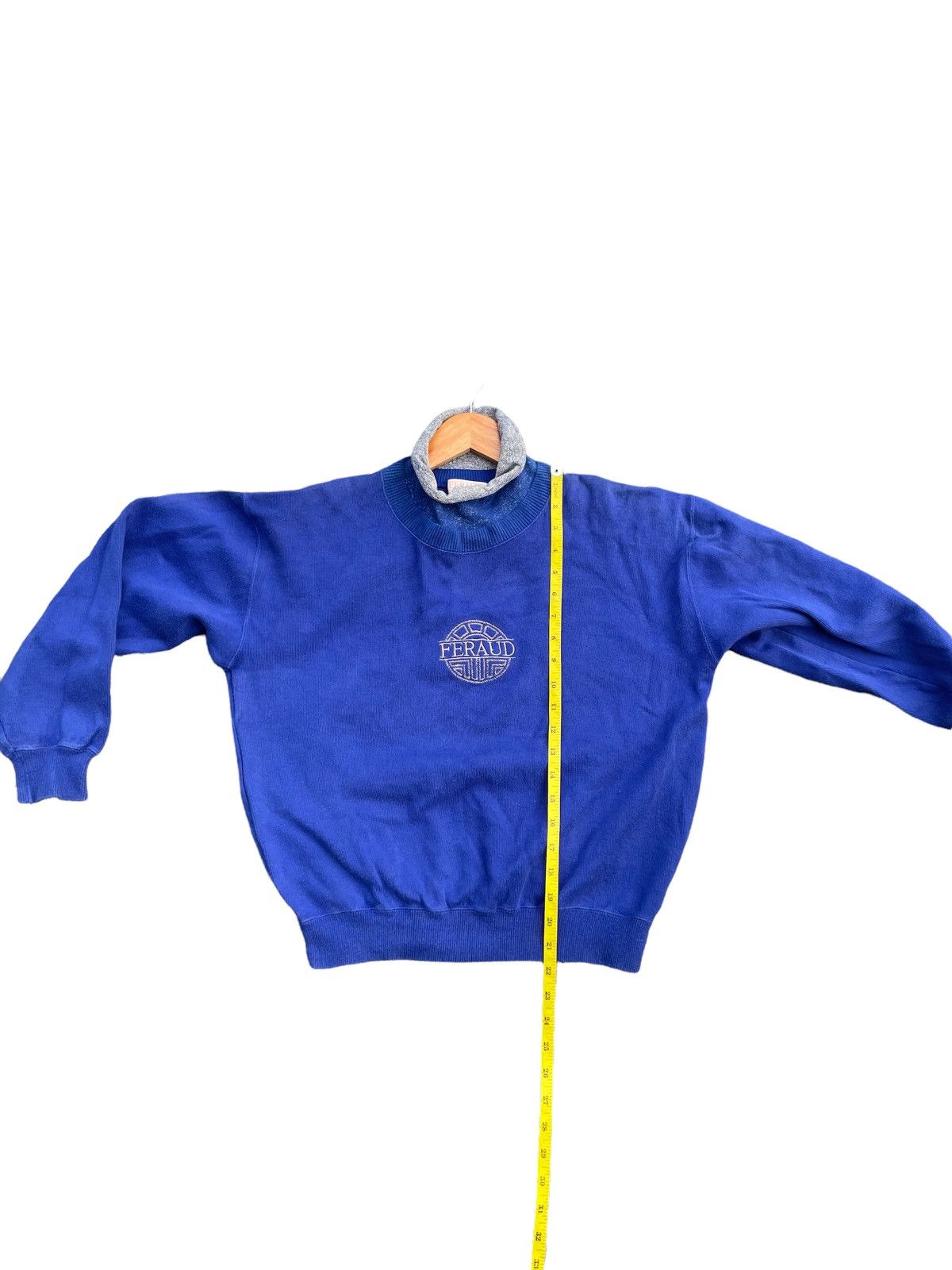 Louis Feraud Vintage Louis Feraud Turtle Neck Sweatshirt Size US M / EU 48-50 / 2 - 3 Thumbnail