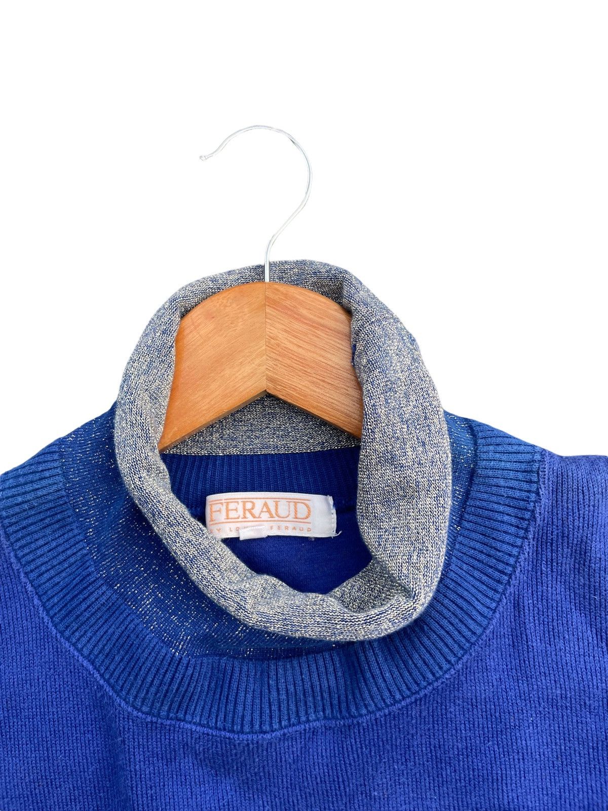 Louis Feraud Vintage Louis Feraud Turtle Neck Sweatshirt Size US M / EU 48-50 / 2 - 6 Thumbnail