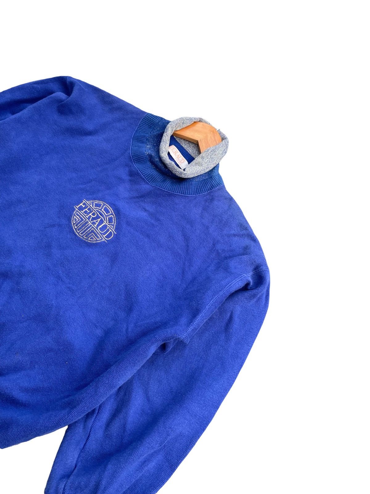 Louis Feraud Vintage Louis Feraud Turtle Neck Sweatshirt Size US M / EU 48-50 / 2 - 4 Thumbnail
