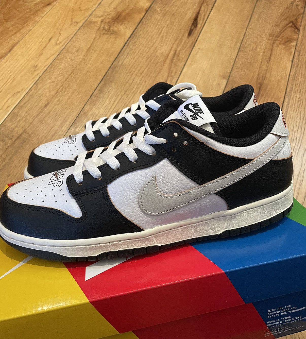 Nike Dunk Low SB Pro Huf San Francisco Size US 9.5 / EU 42-43 - 3 Thumbnail