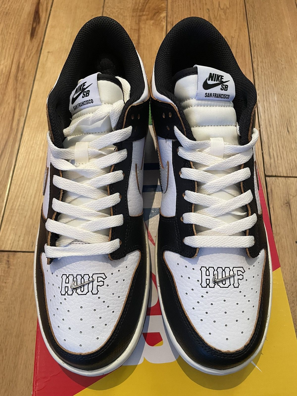 Nike Dunk Low SB Pro Huf San Francisco Size US 9.5 / EU 42-43 - 4 Thumbnail