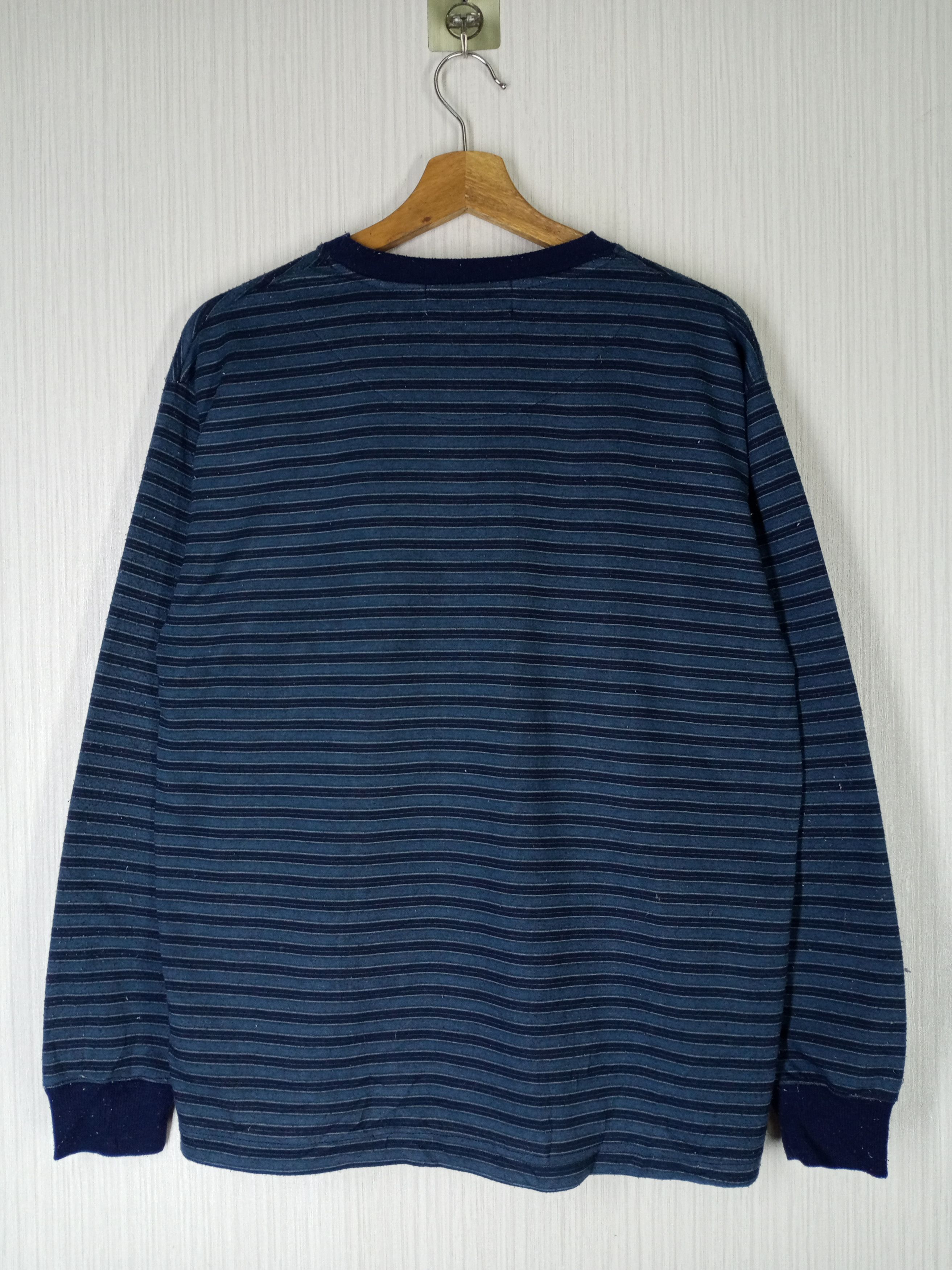 Yohji Yamamoto Yohji Yamamoto Sacsny Y'saccs Striped Long Sleeve Size US M / EU 48-50 / 2 - 5 Thumbnail
