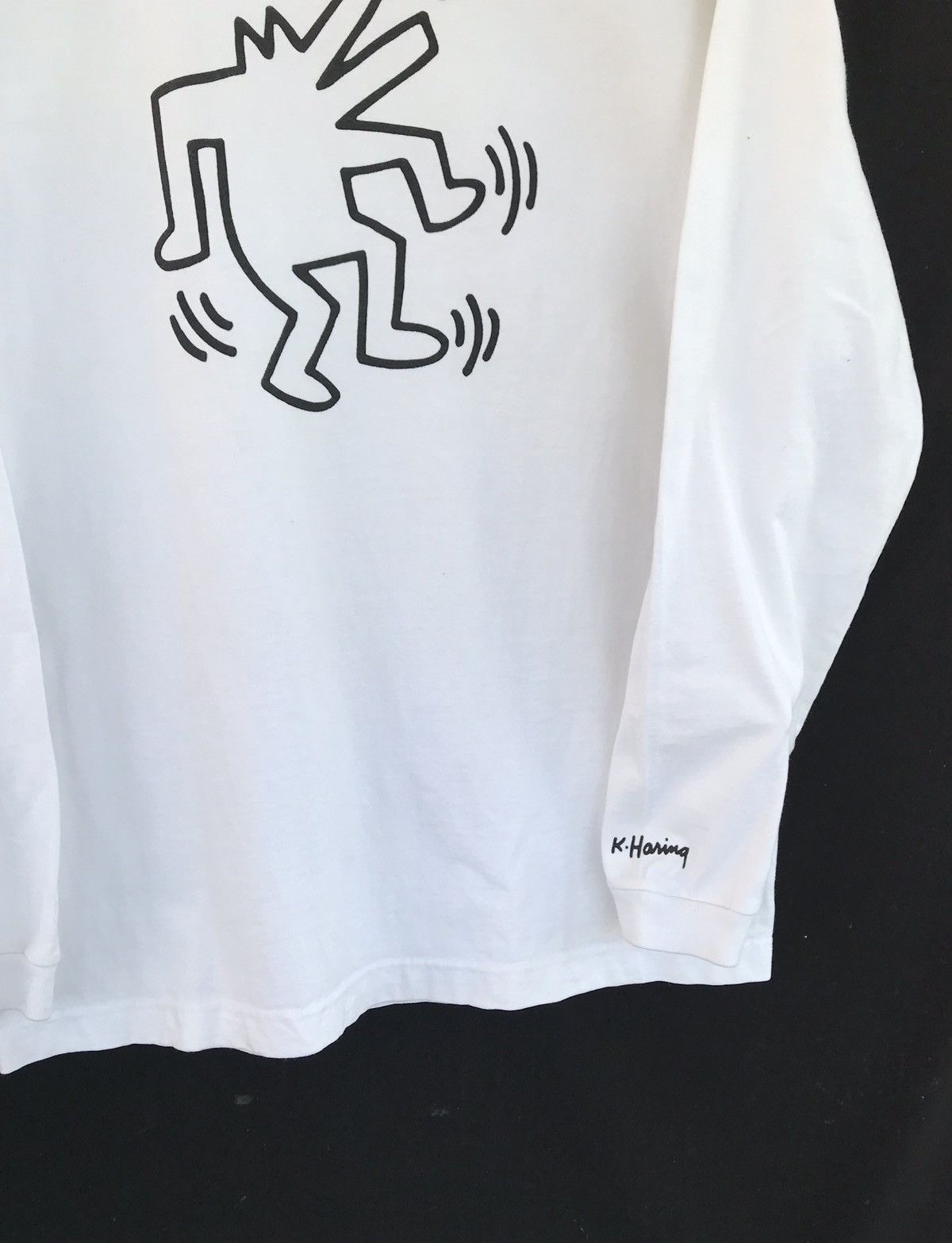 Keith Haring Vintage Keith Haring Pop Art Streetwear Longsleeve Shirt Size US M / EU 48-50 / 2 - 5 Thumbnail
