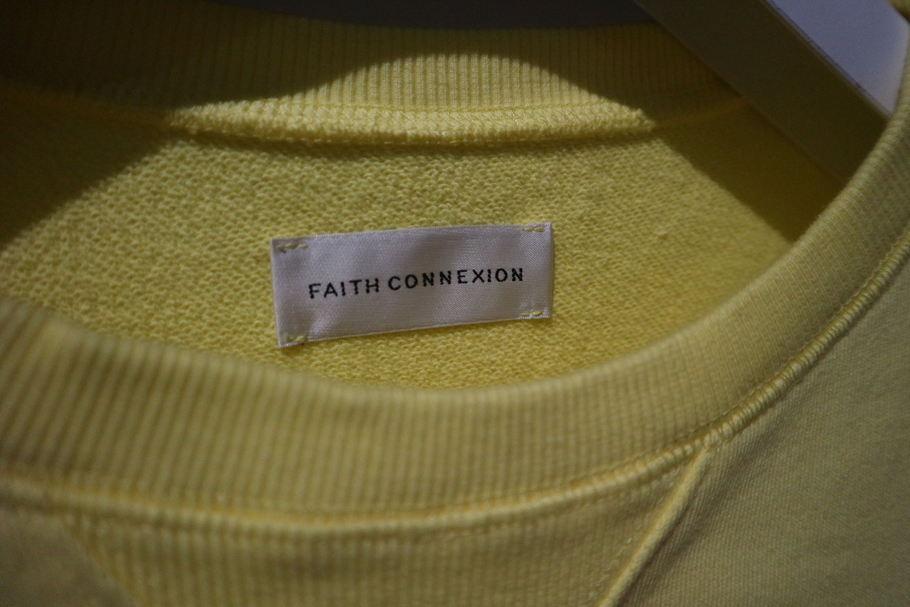 Faith Connexion SS/2019 basic raglan sweatshirt Size US XL / EU 56 / 4 - 5 Thumbnail