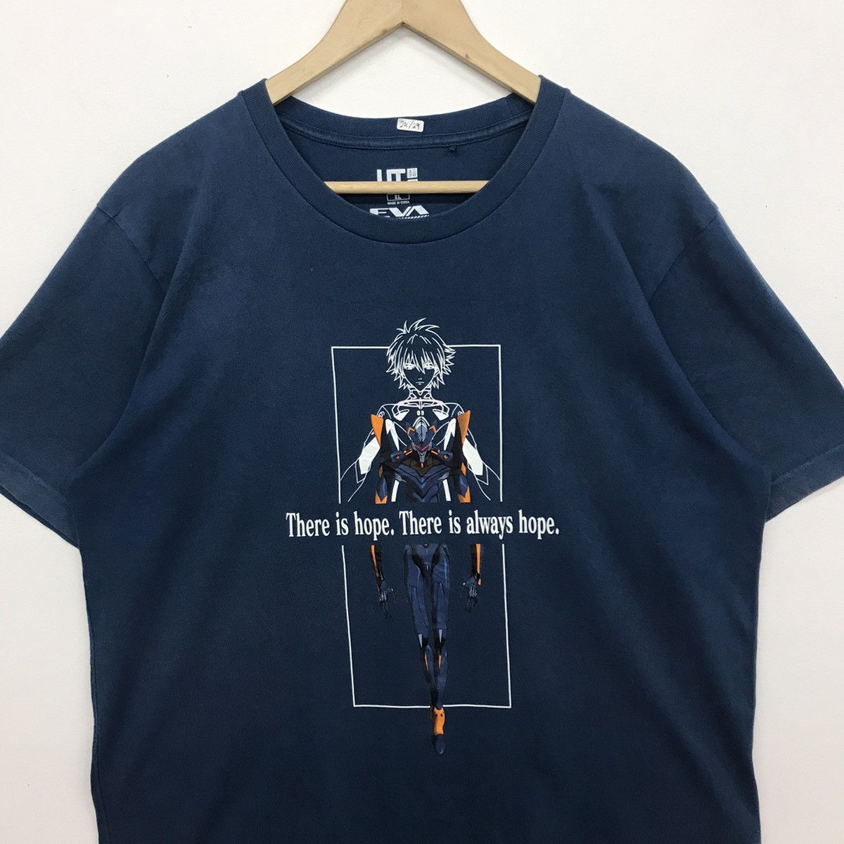 Anime × Japanese Brand × Uniqlo *Rare!! Uniqlo X Evangelion Kowaru Nagisa Tee Size US XL / EU 56 / 4 - 3 Thumbnail