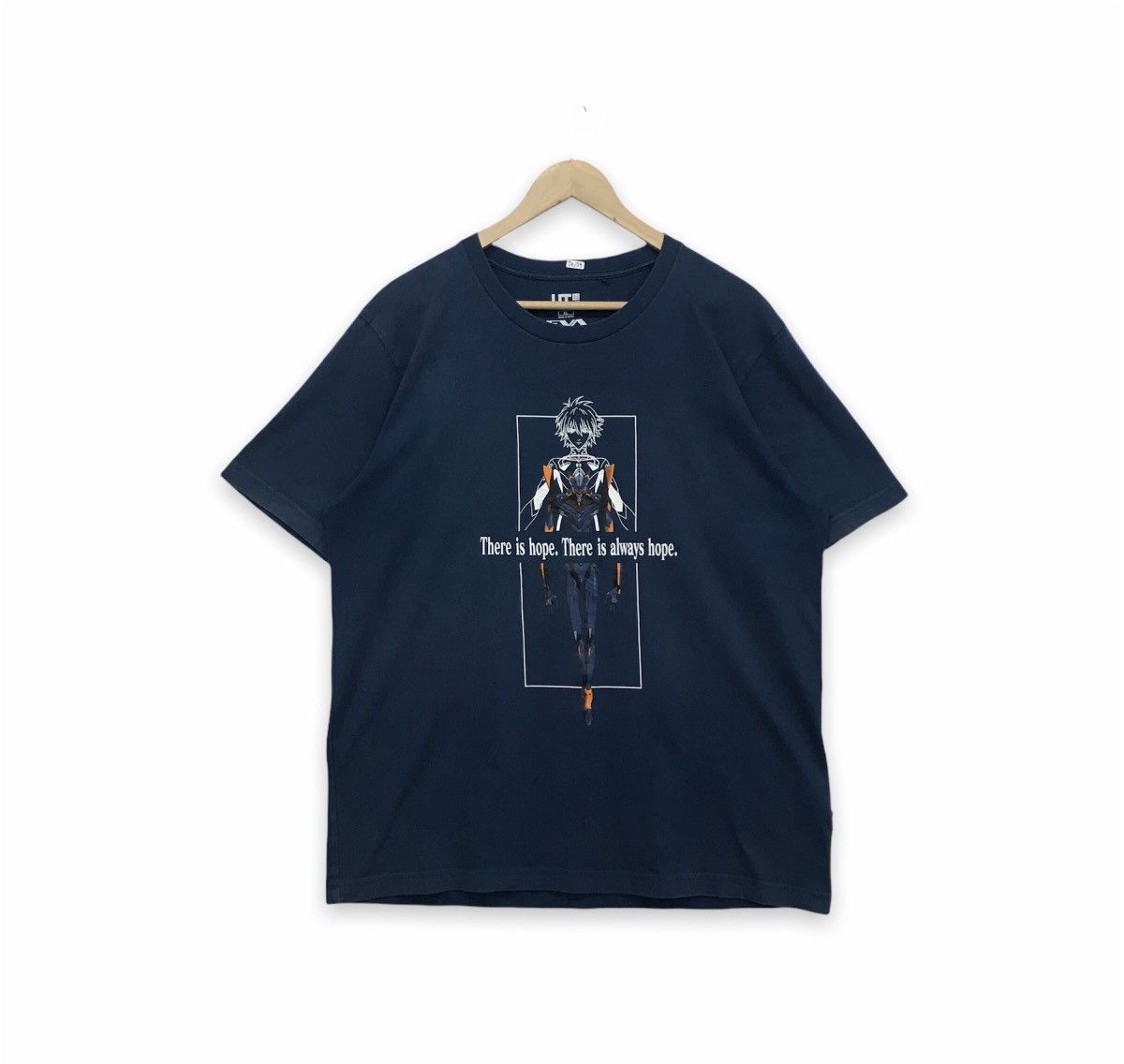 *Rare!! Uniqlo X Evangelion Kowaru Nagisa Tee