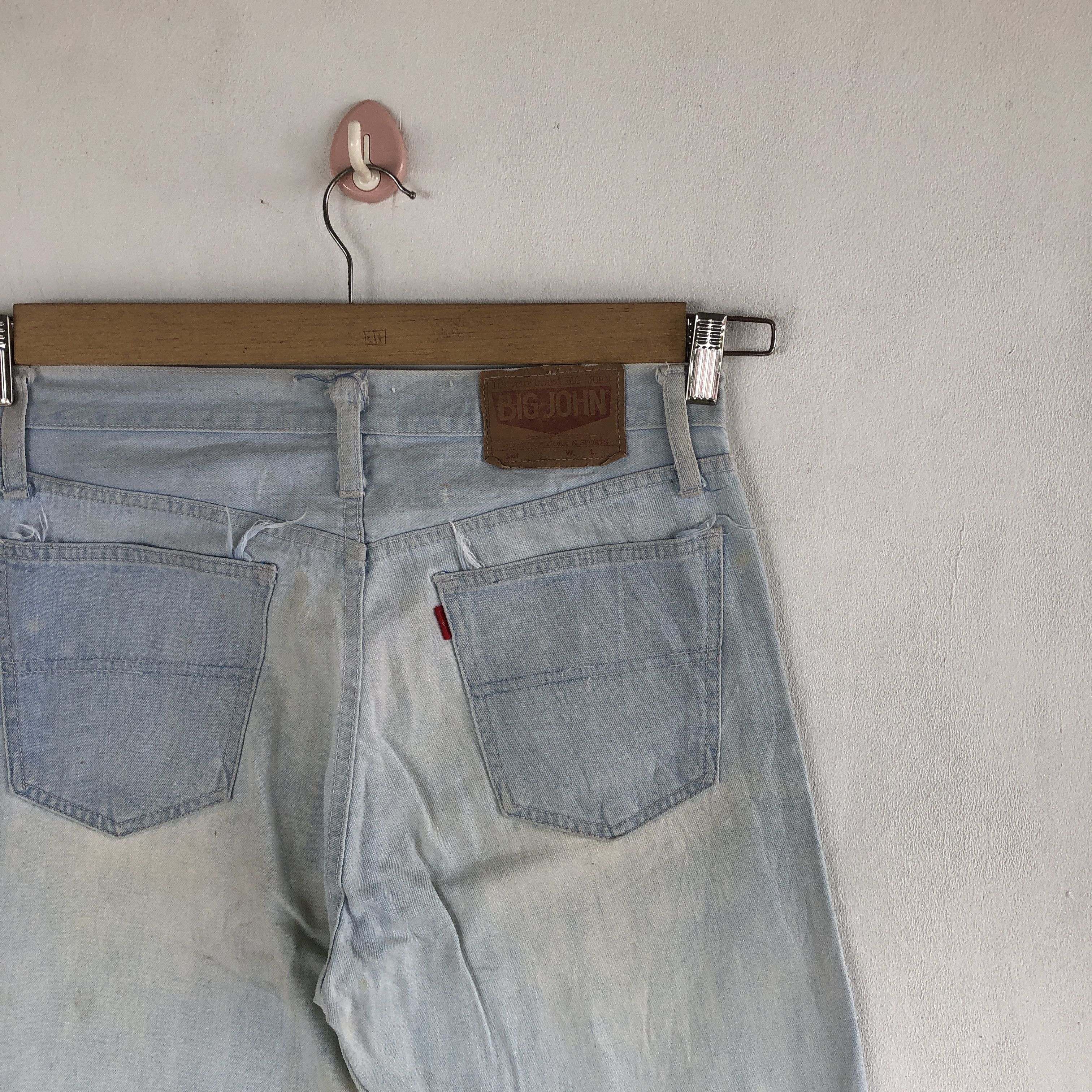 Big John Vintage Big John Jeans Big John Light Wash Denim Pants Size 30" / US 8 / IT 44 - 7 Thumbnail