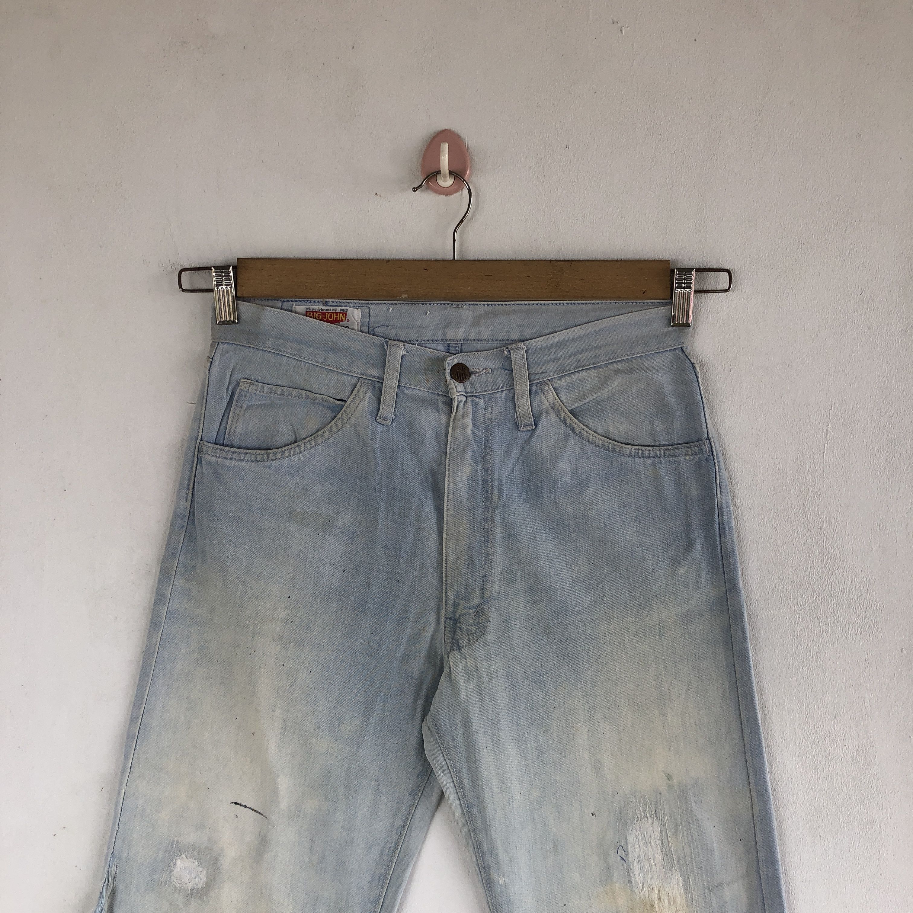 Big John Vintage Big John Jeans Big John Light Wash Denim Pants Size 30" / US 8 / IT 44 - 3 Thumbnail